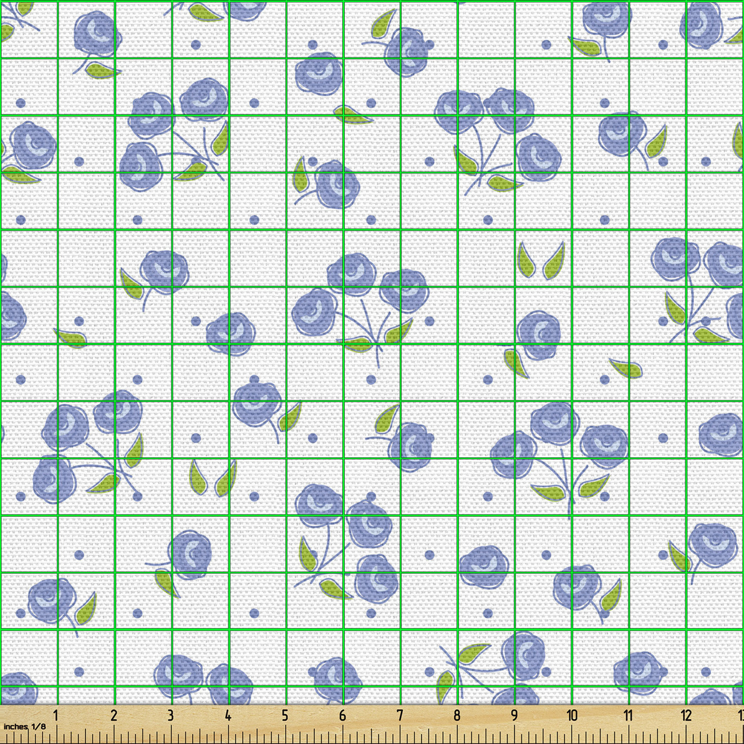 Ambesonne Floral Spring Fabric by the Yard Decorative Upholstery Home Accents - Picture 146 of 164