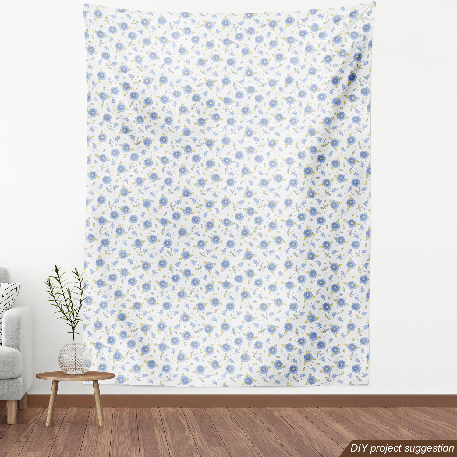 Ambesonne Floral Spring Fabric by the Yard Decorative Upholstery Home Accents - Picture 36 of 164