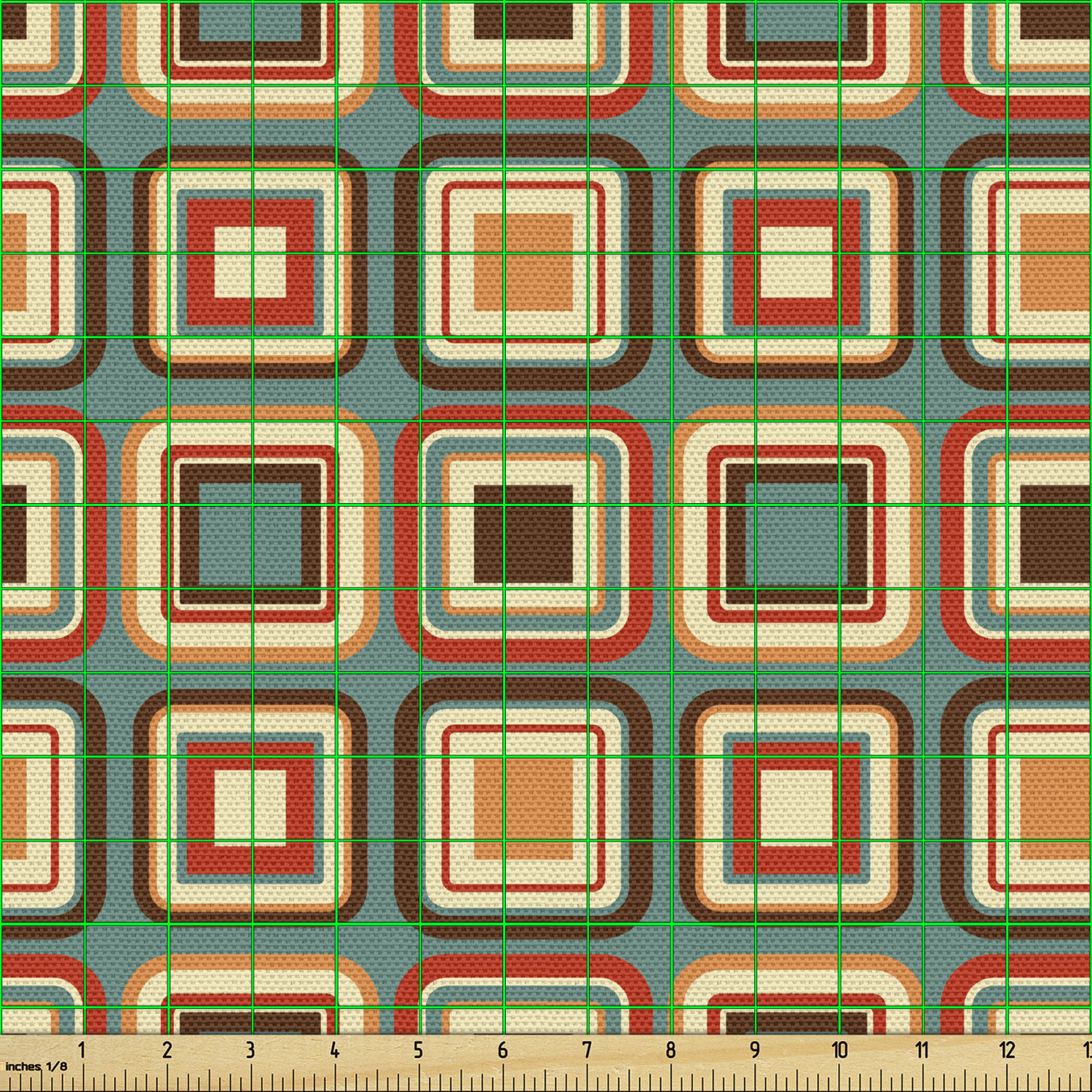 Ambesonne Modern Fabric by the Yard Decorative Upholstery Home Accents - Picture 50 of 164