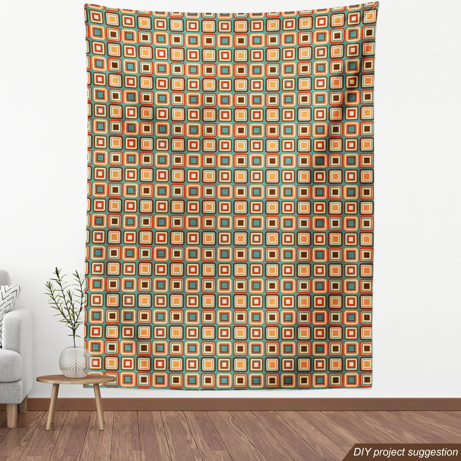 Ambesonne Modern Fabric by the Yard Decorative Upholstery Home Accents - Picture 52 of 164