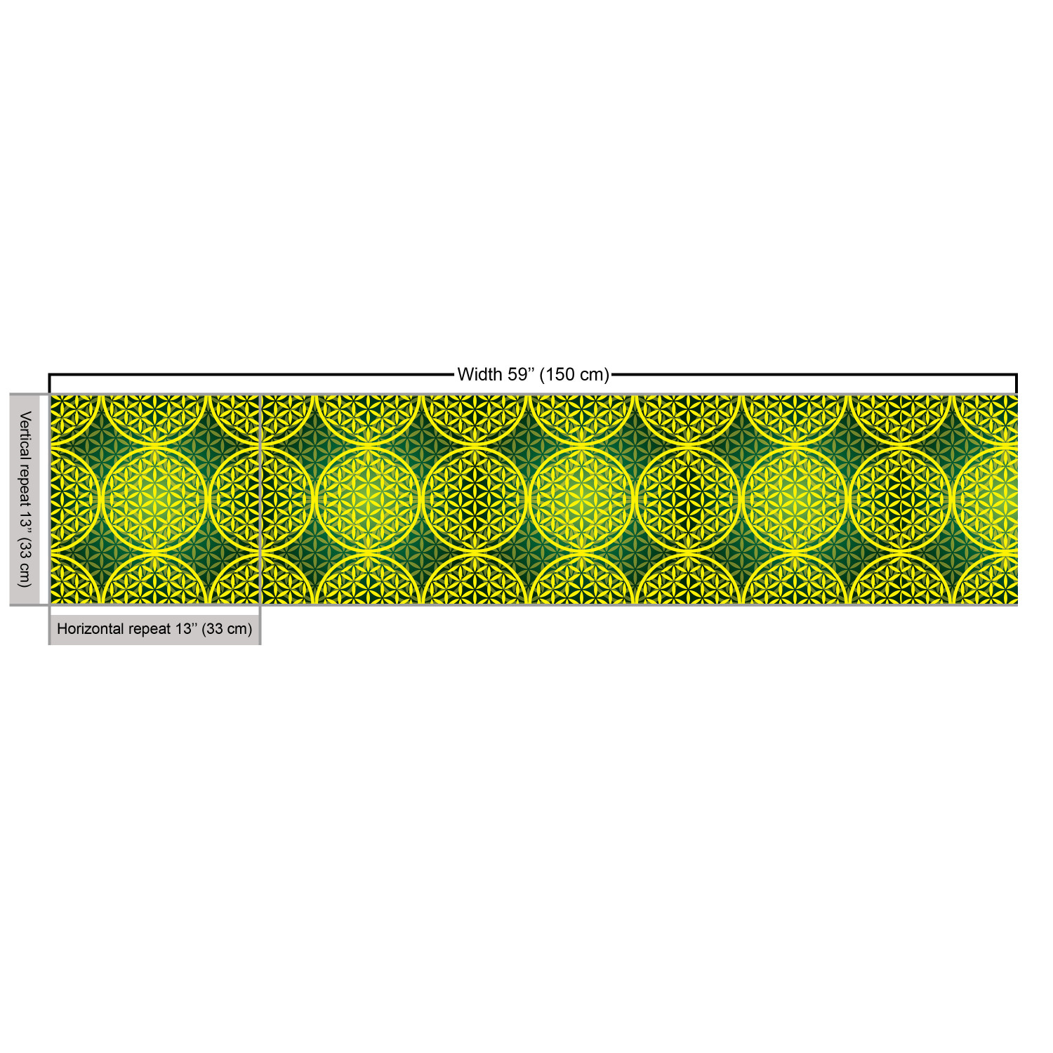 Ambesonne Modern Fabric by the Yard Decorative Upholstery Home Accents - Picture 155 of 164