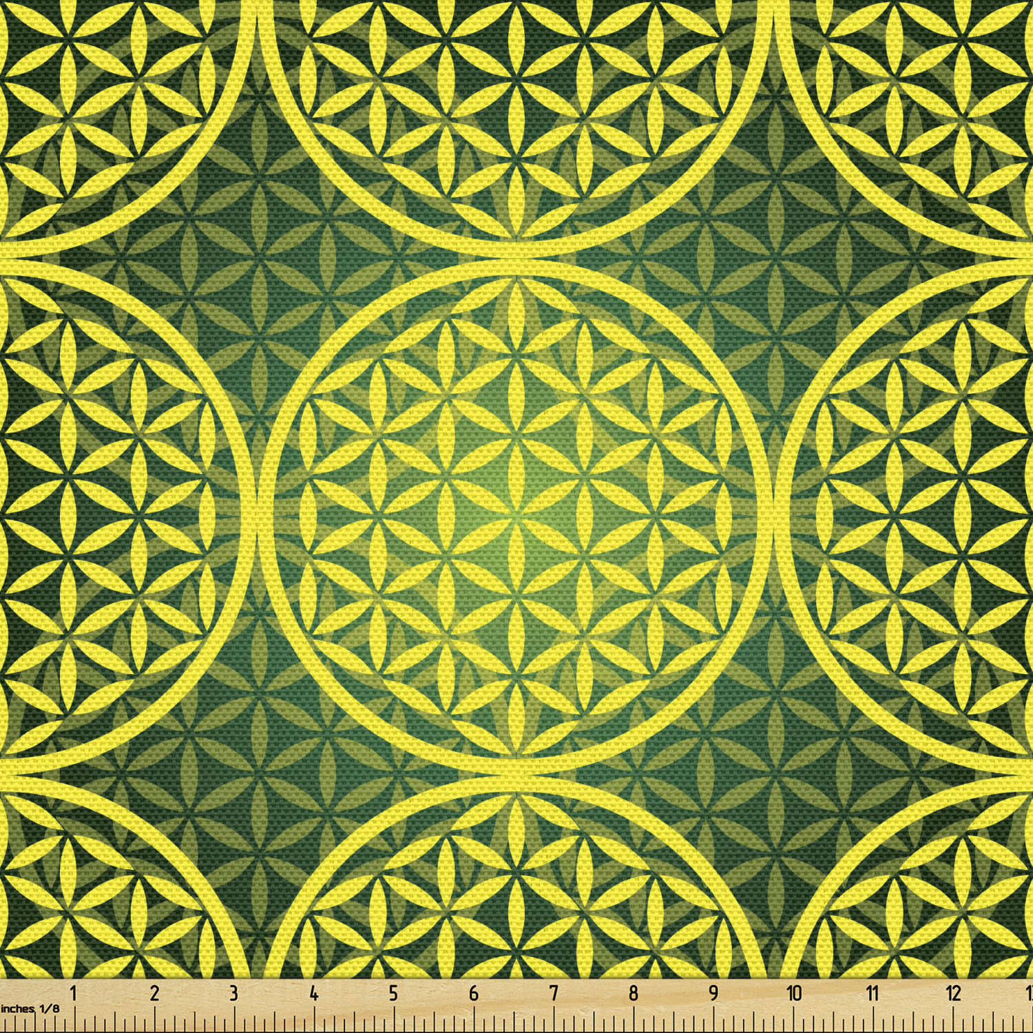 Ambesonne Modern Fabric by the Yard Decorative Upholstery Home Accents - Picture 153 of 164