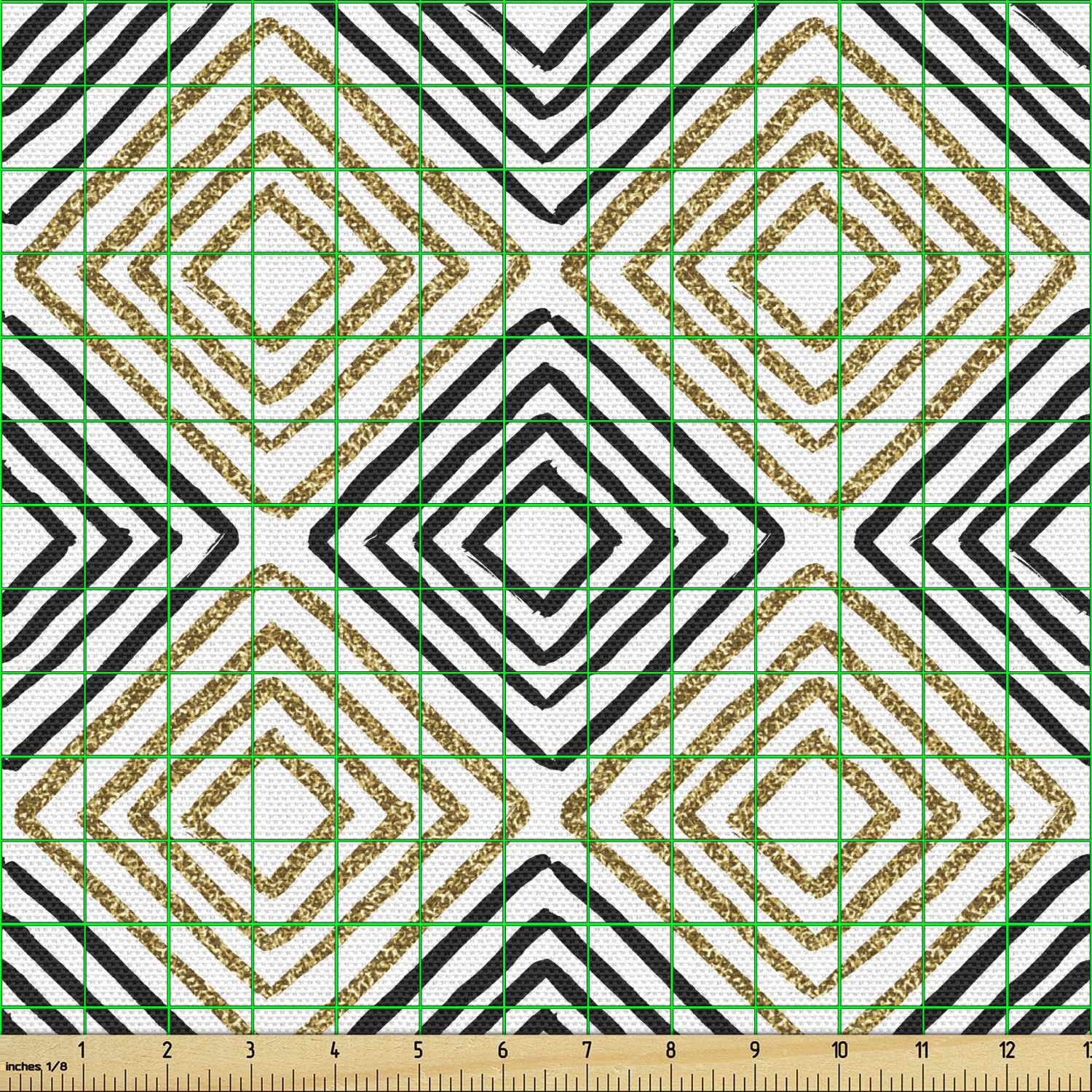 Ambesonne Modern Fabric by the Yard Decorative Upholstery Home Accents - Picture 126 of 164