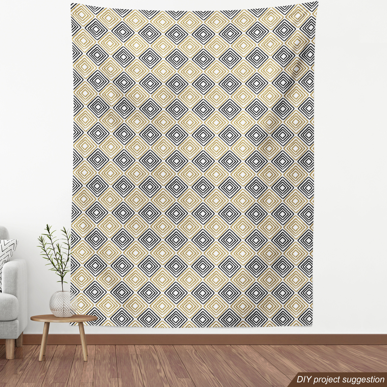 Ambesonne Modern Fabric by the Yard Decorative Upholstery Home Accents - Picture 128 of 164