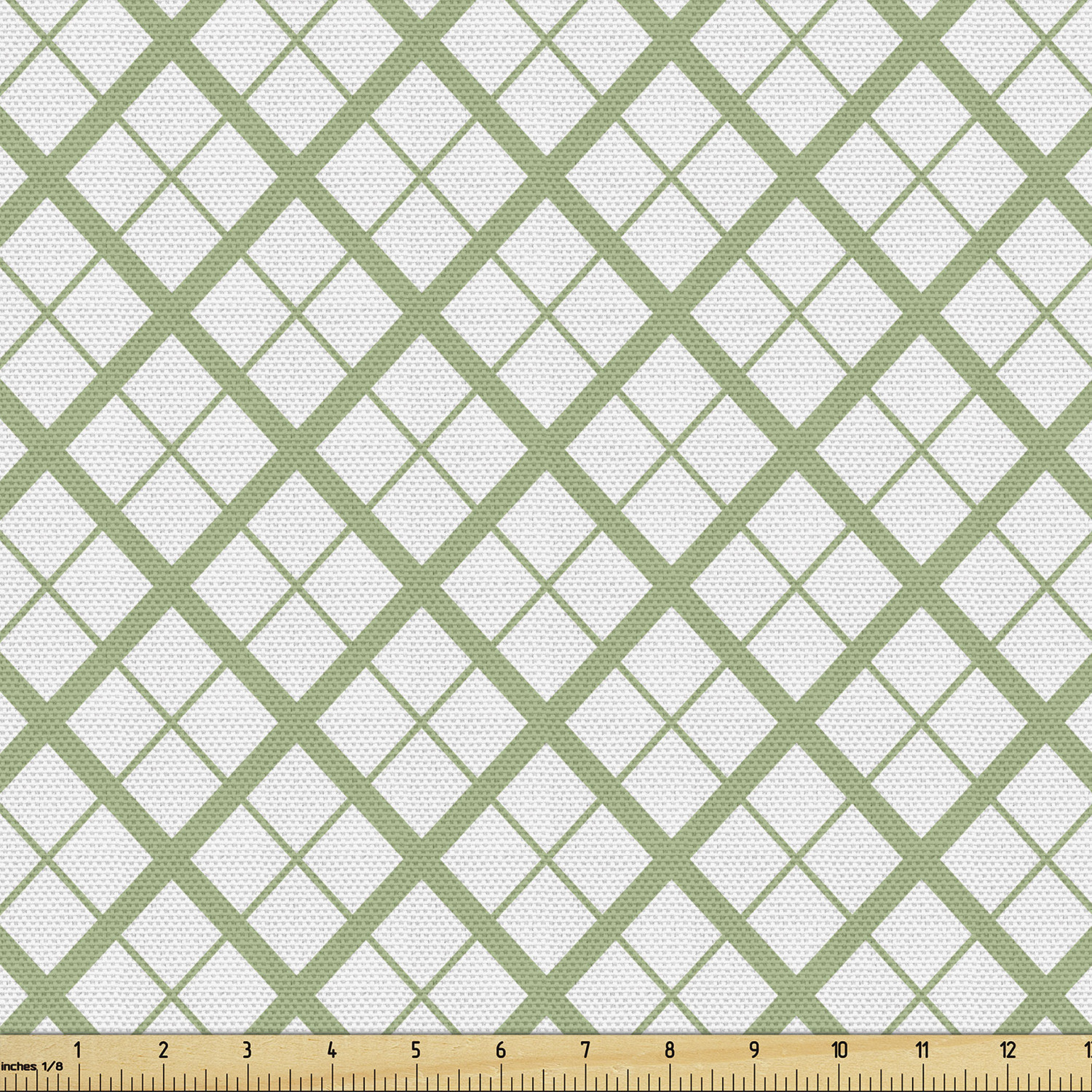 Acentos para el hogar tapicería decorativa de tela verde Ambesonne - Imagen 121 de 164