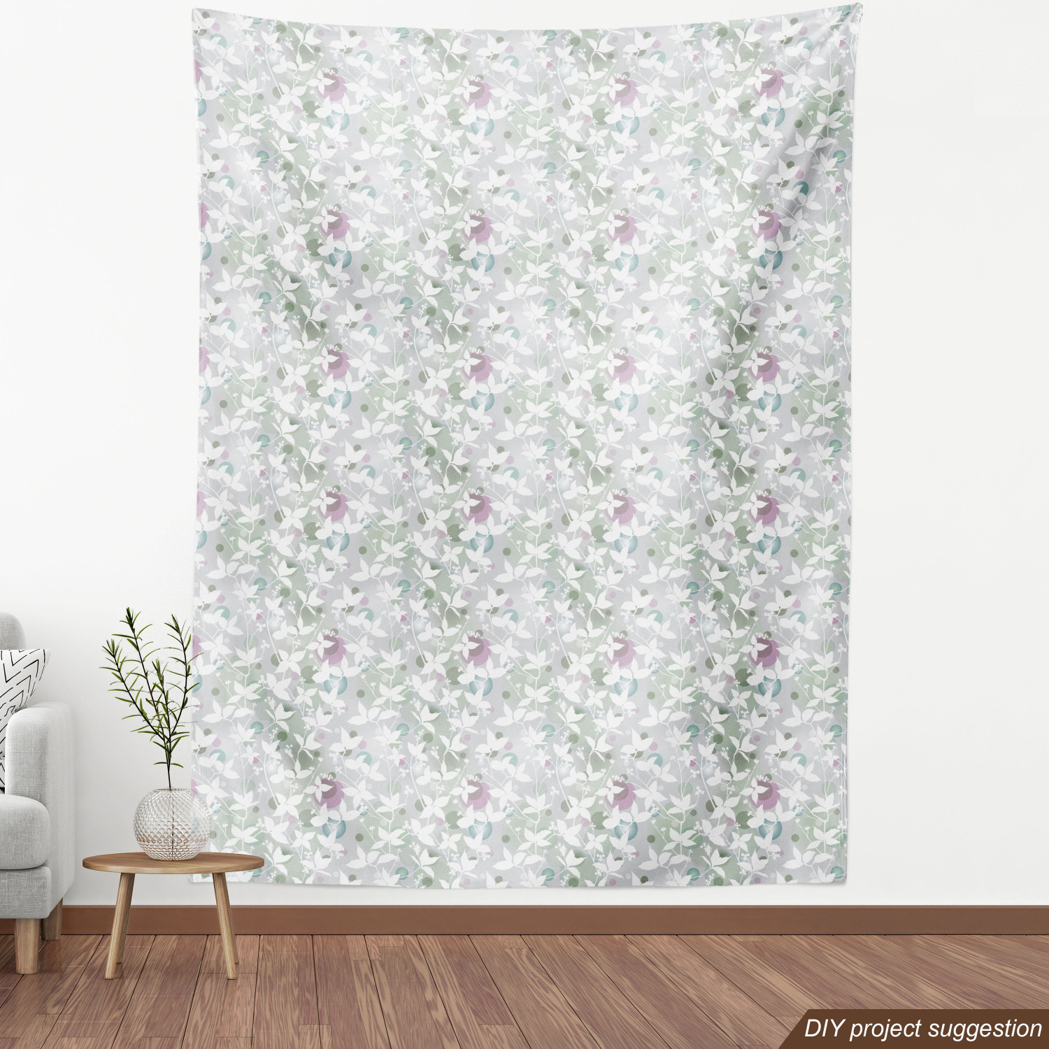 Ambesonne Floral Spring Fabric by the Yard Decorative Upholstery Home Accents - Picture 156 of 164
