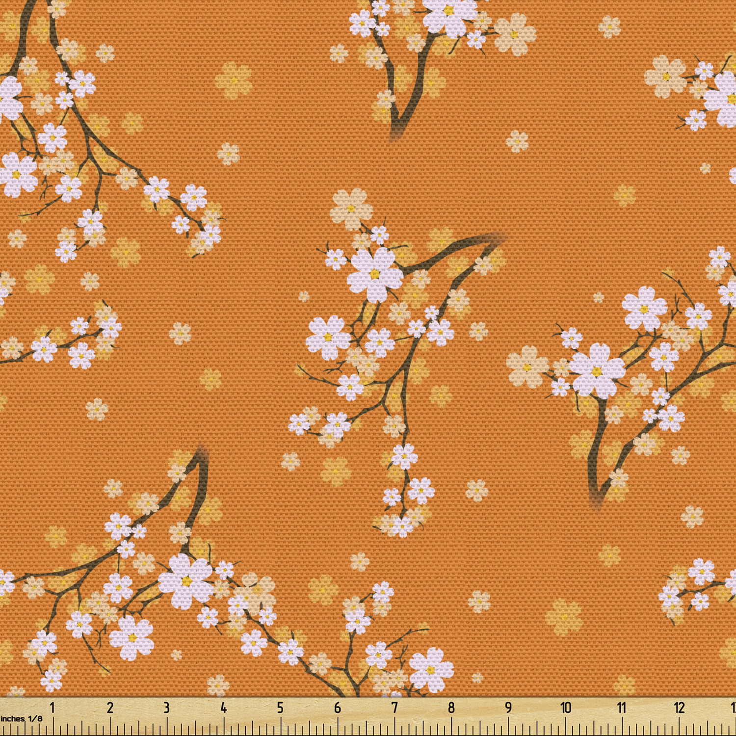 Ambesonne Floral Spring Fabric by the Yard Decorative Upholstery Home Accents - Picture 17 of 164