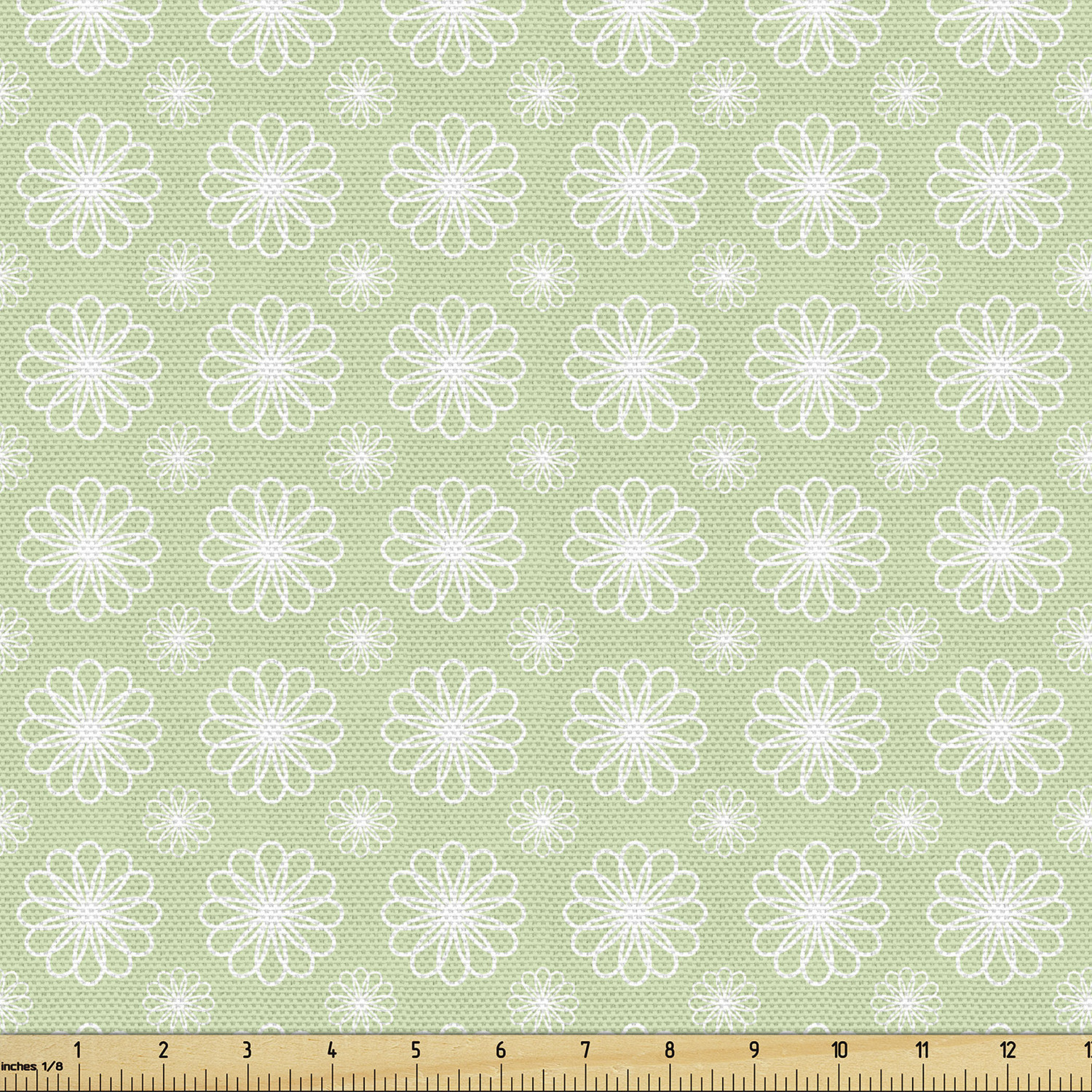 Ambesonne Floral Spring Fabric by the Yard Decorative Upholstery Home Accents - Picture 121 of 164