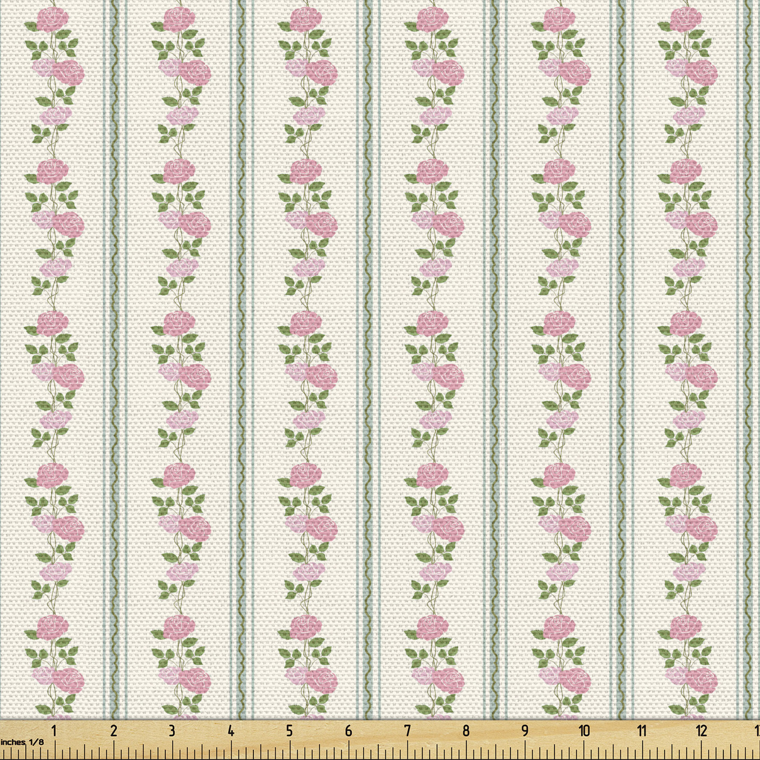 Ambesonne Floral Spring Fabric by the Yard Decorative Upholstery Home Accents - Picture 41 of 164
