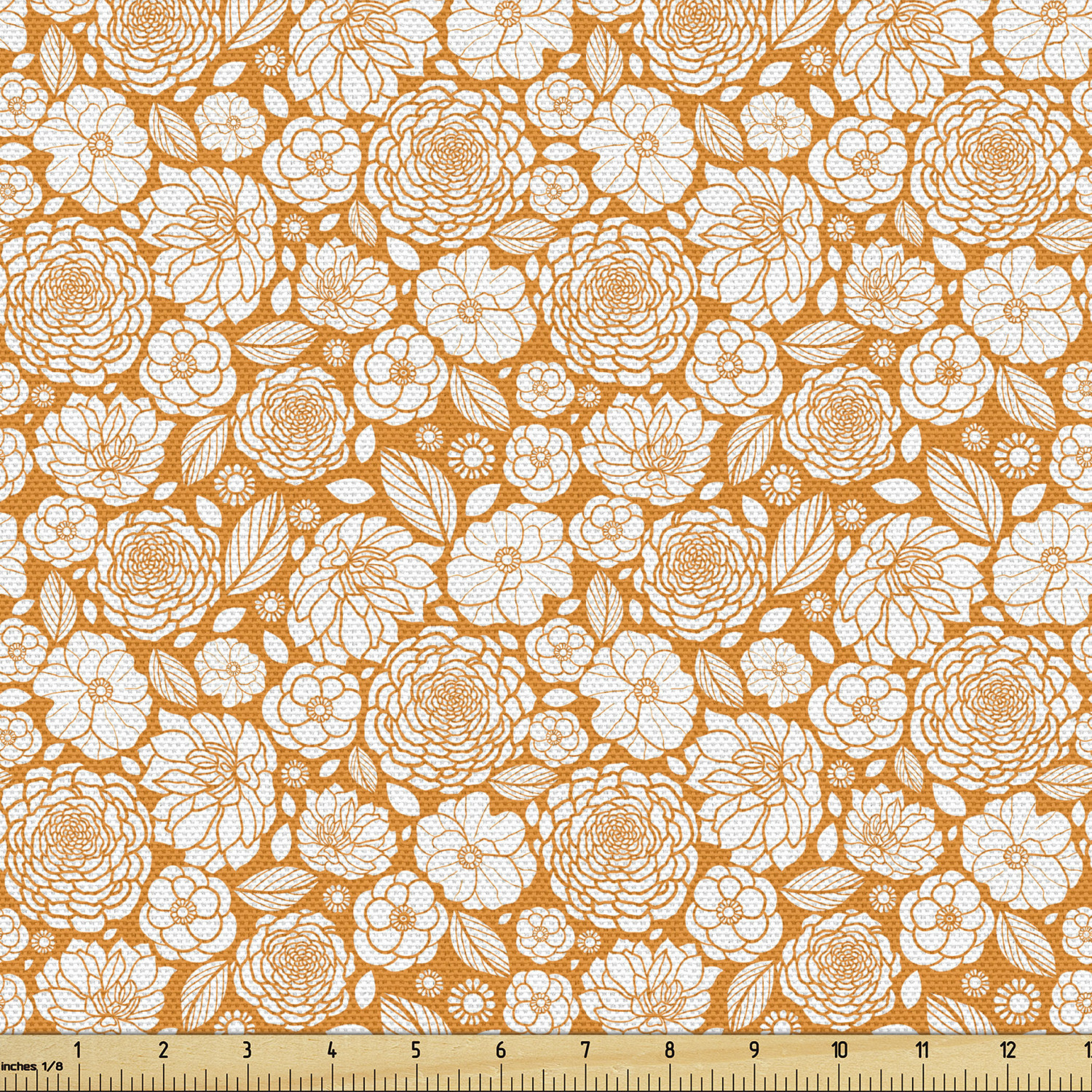 Ambesonne Spring Fabric by the Yard Decorative Upholstery Home Accents - Picture 137 of 164