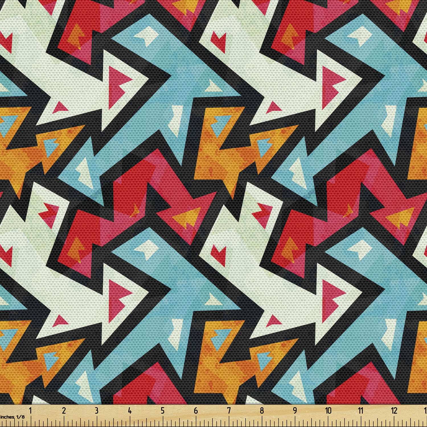 Ambesonne Grunge Fabric by the Yard Decorative Upholstery Home Accents - Picture 109 of 164