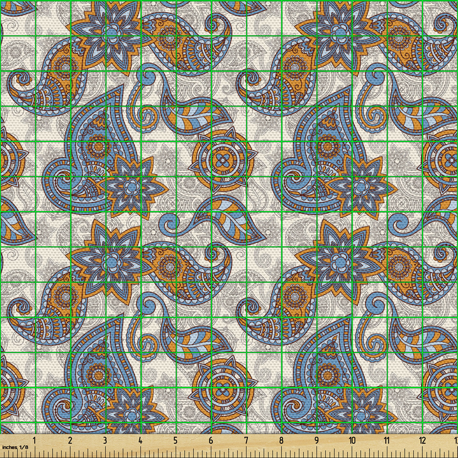 Ambesonne Floral Spring Fabric by the Yard Decorative Upholstery Home Accents - Picture 70 of 164