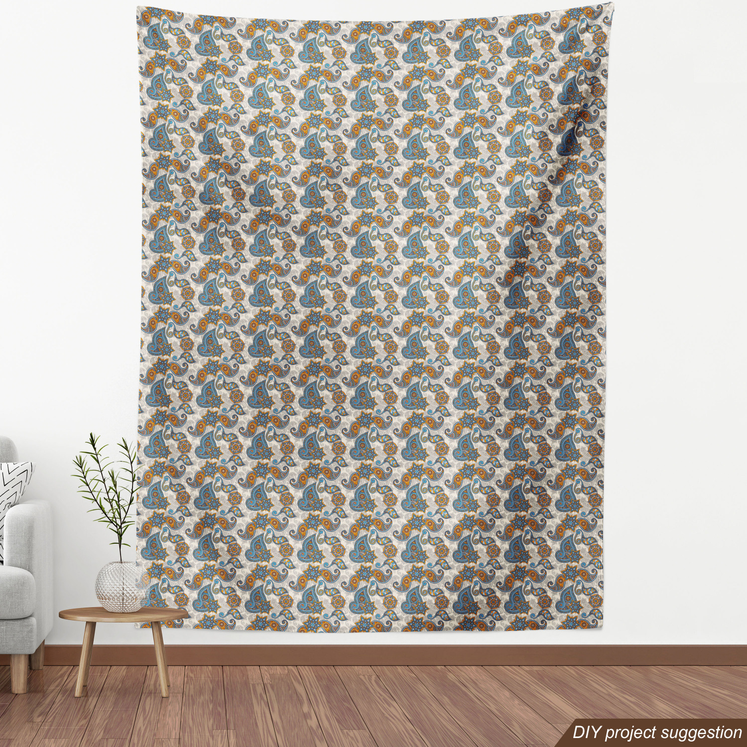 Ambesonne Floral Spring Fabric by the Yard Decorative Upholstery Home Accents - Picture 72 of 164