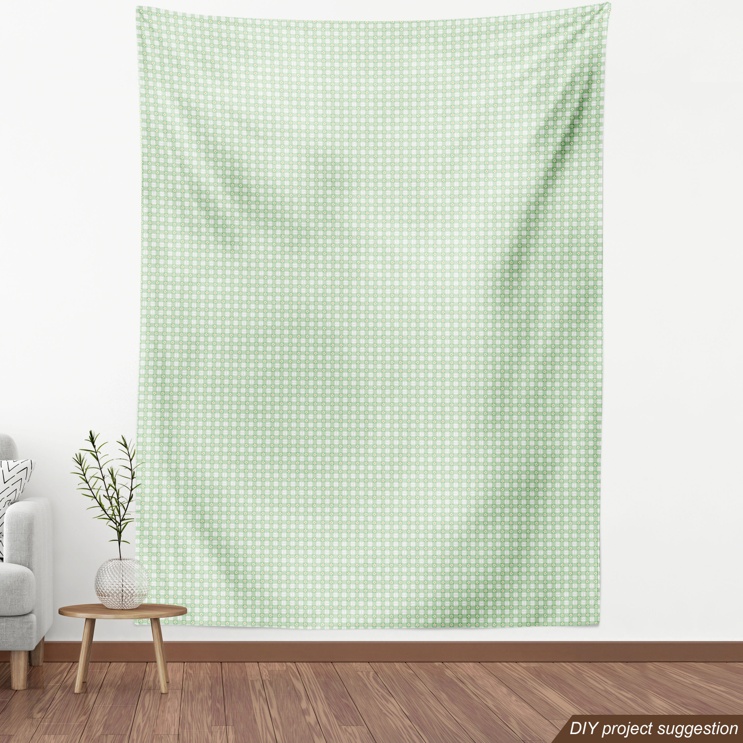 Acentos para el hogar tapicería decorativa de tela verde Ambesonne - Imagen 36 de 164