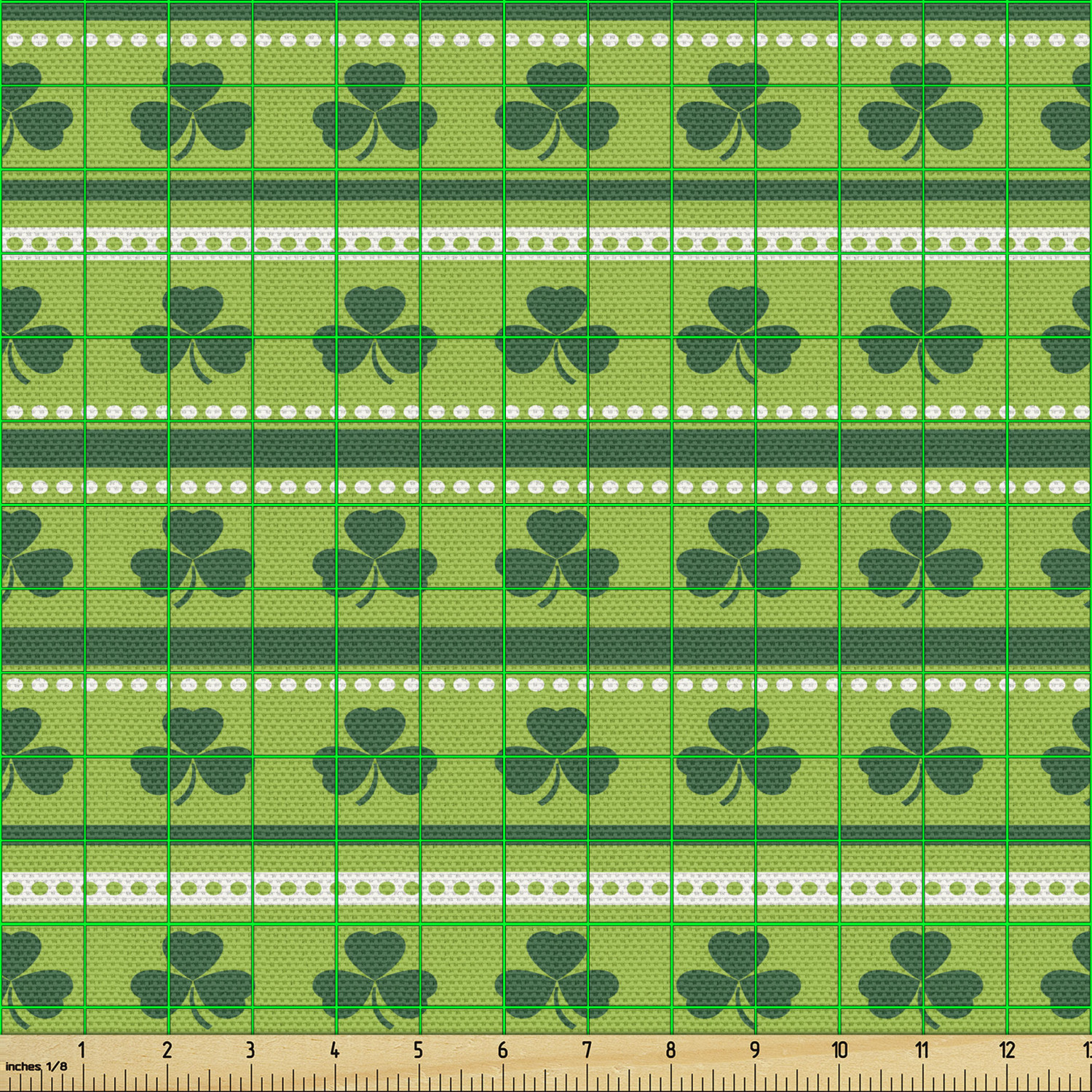Acentos para el hogar tapicería decorativa de tela verde Ambesonne - Imagen 142 de 164