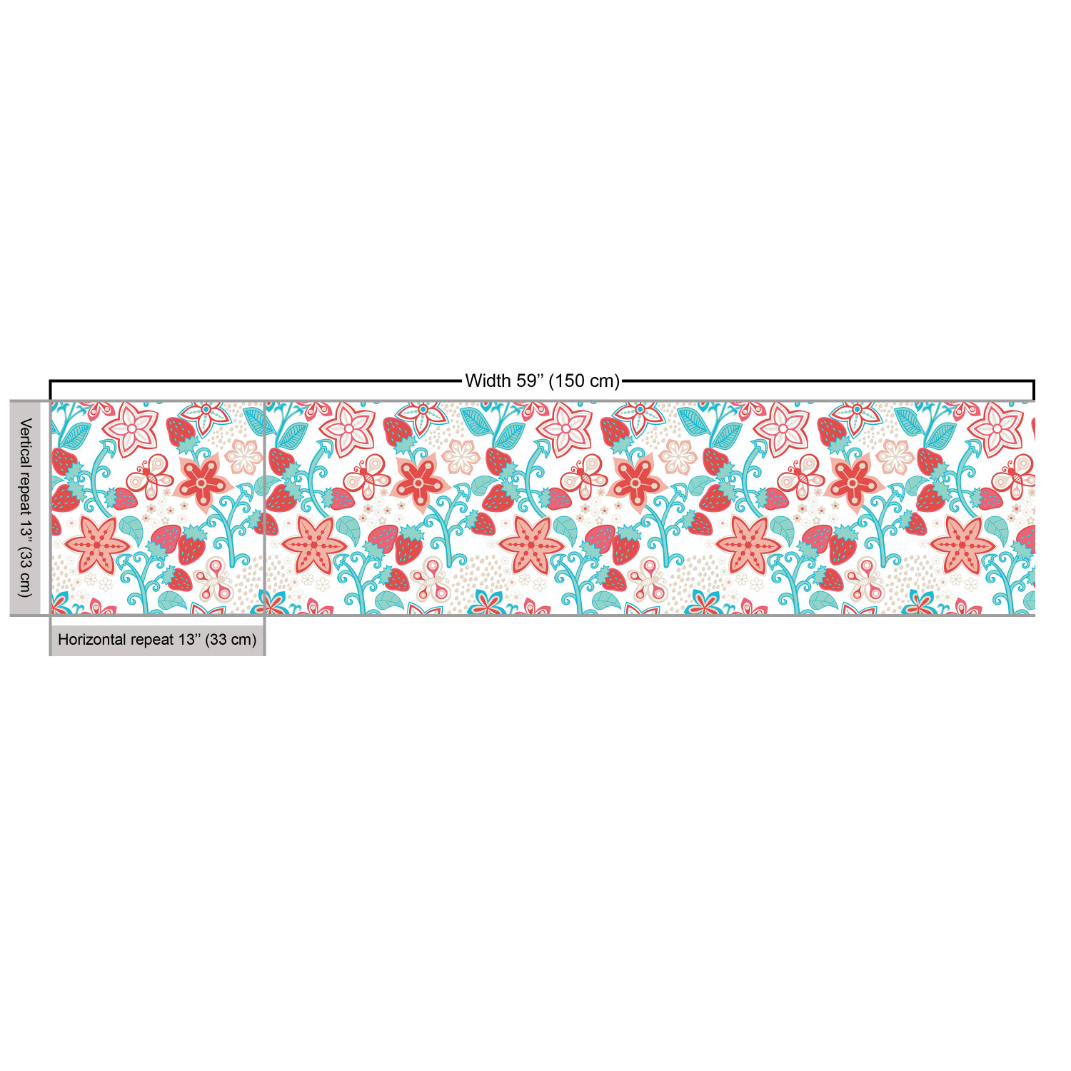 Ambesonne Floral Vintage Fabric by the Yard Decorative Upholstery Home Accents - Picture 75 of 164