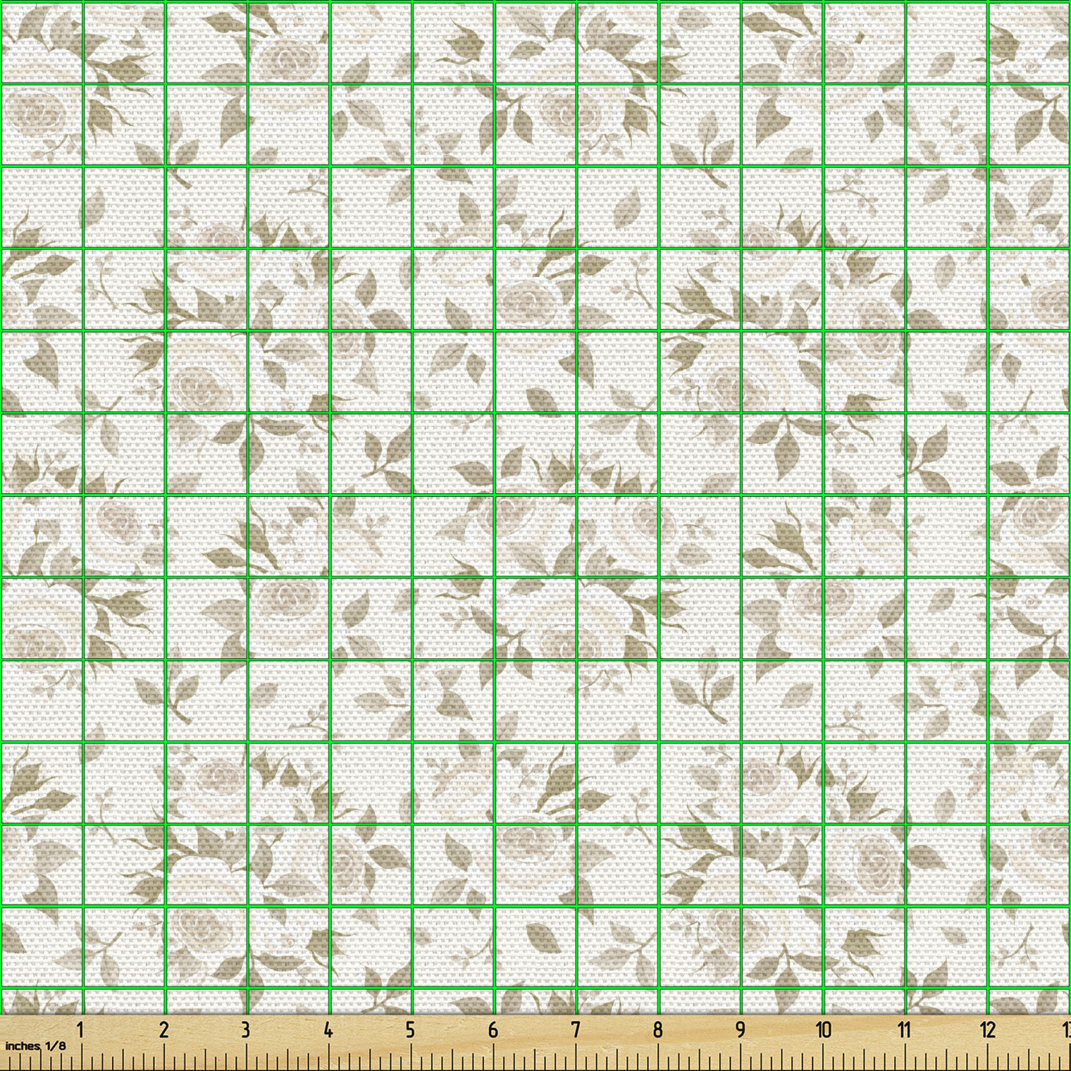 Ambesonne Rose Fabric by the Yard Decorative Upholstery Home Accents - Picture 30 of 164