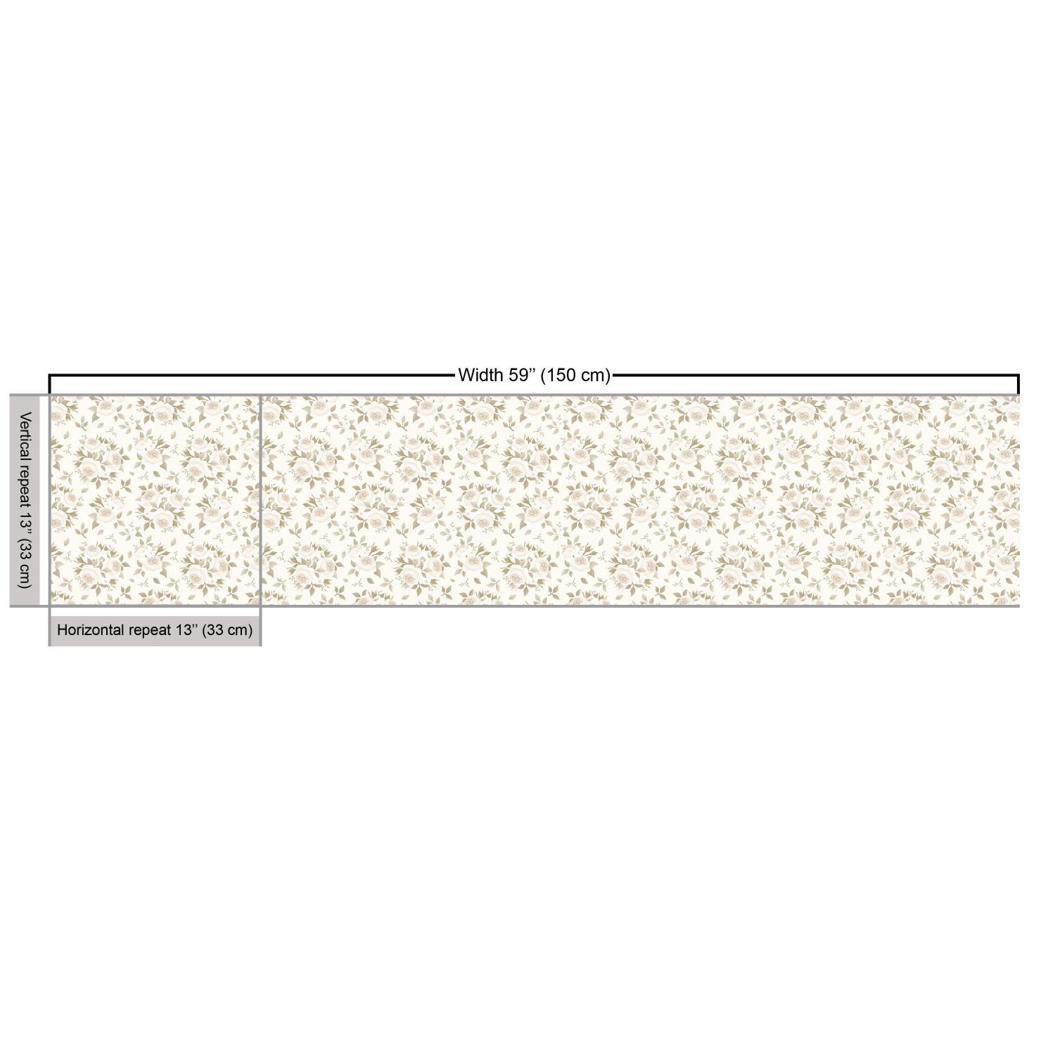 Ambesonne Rose Fabric by the Yard Decorative Upholstery Home Accents - Picture 31 of 164