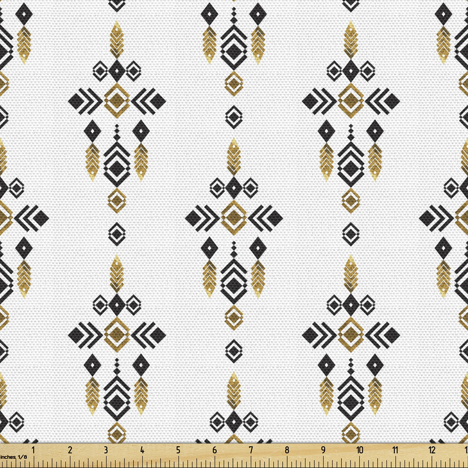 Ambesonne Tribal Fabric by the Yard Decorative Upholstery Home Accents - Picture 85 of 164