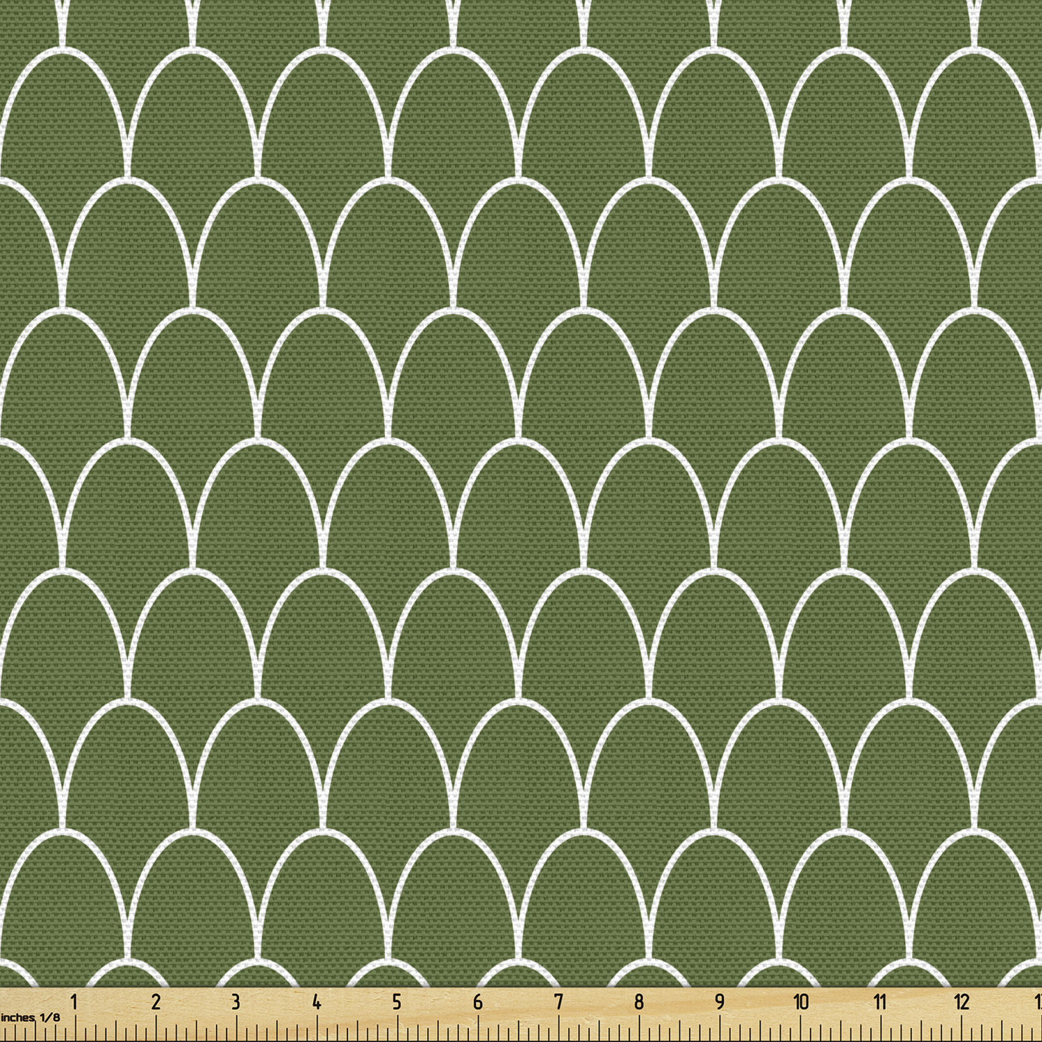 Acentos para el hogar tapicería decorativa de tela verde Ambesonne - Imagen 65 de 164