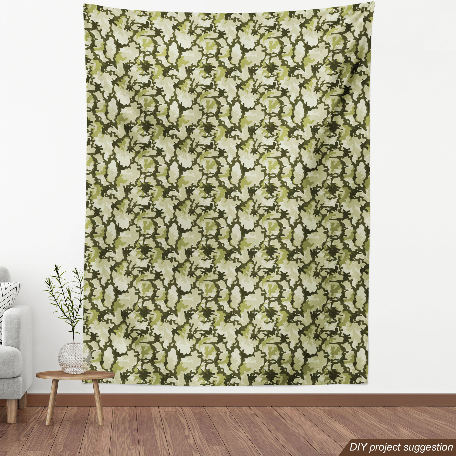 Acentos para el hogar tapicería decorativa de tela verde Ambesonne - Imagen 84 de 164