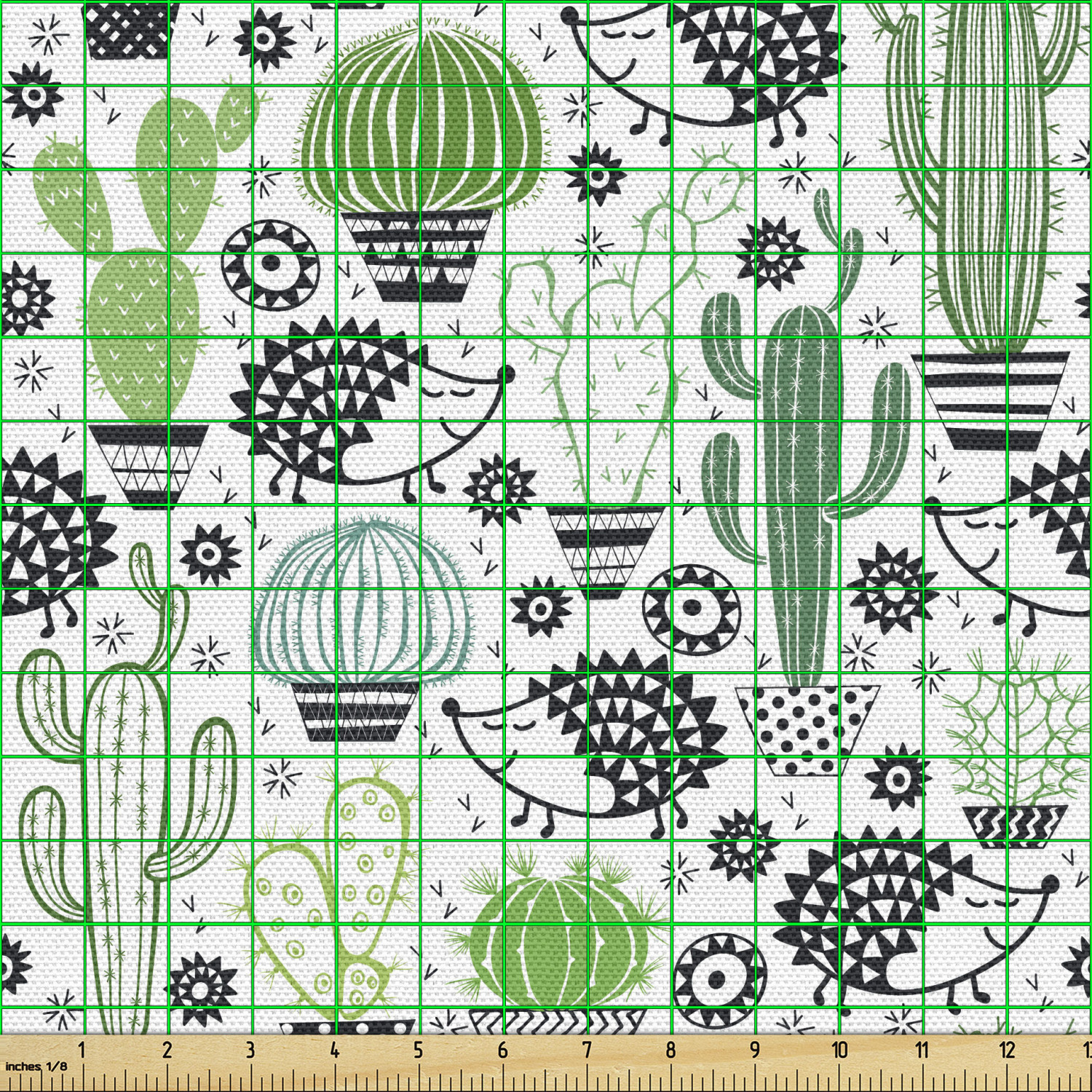 Fabric by the Yard Washable Decorative for Upholstery Home Accent by Ambesonne - Picture 14 of 28