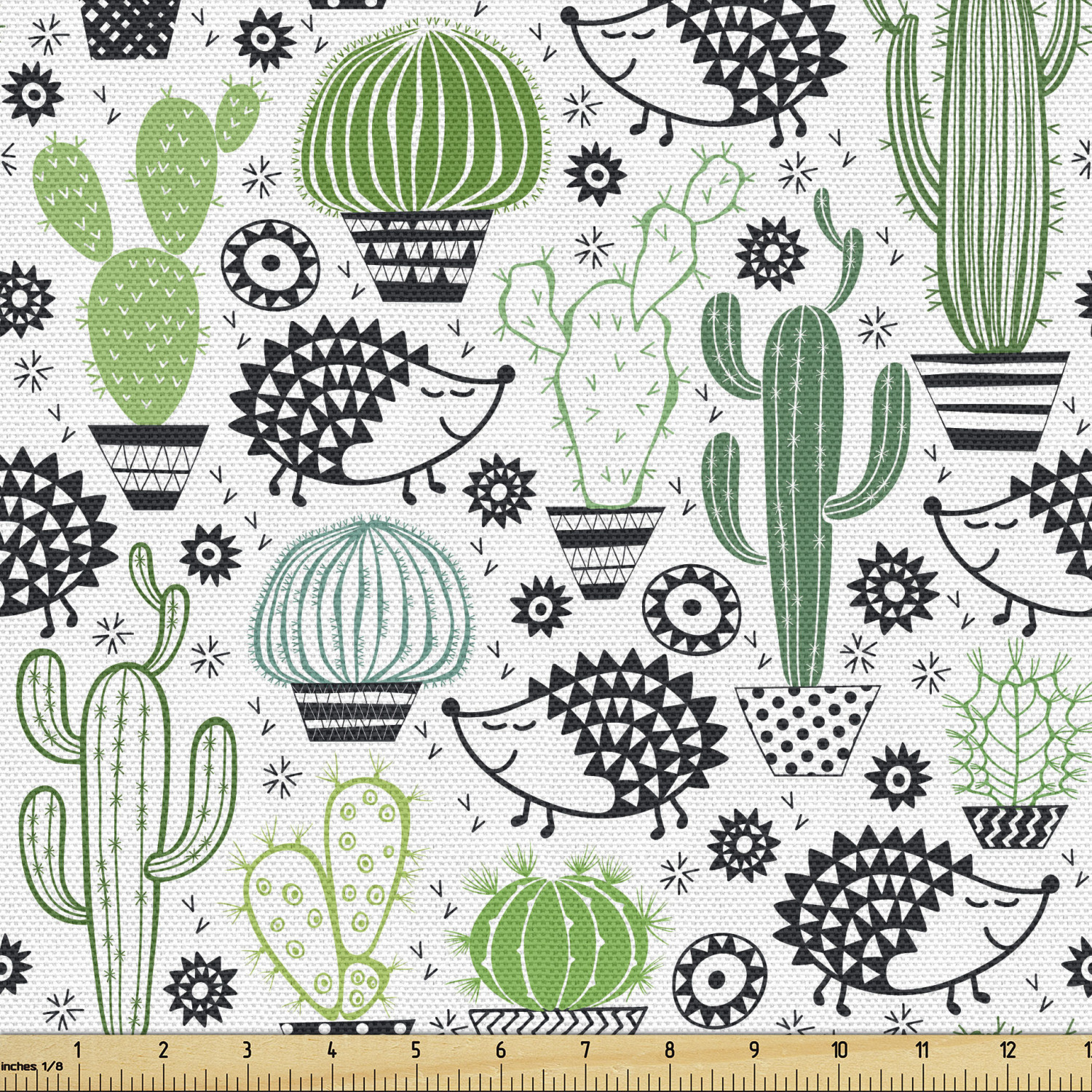 Fabric by the Yard Washable Decorative for Upholstery Home Accent by Ambesonne - Picture 13 of 28
