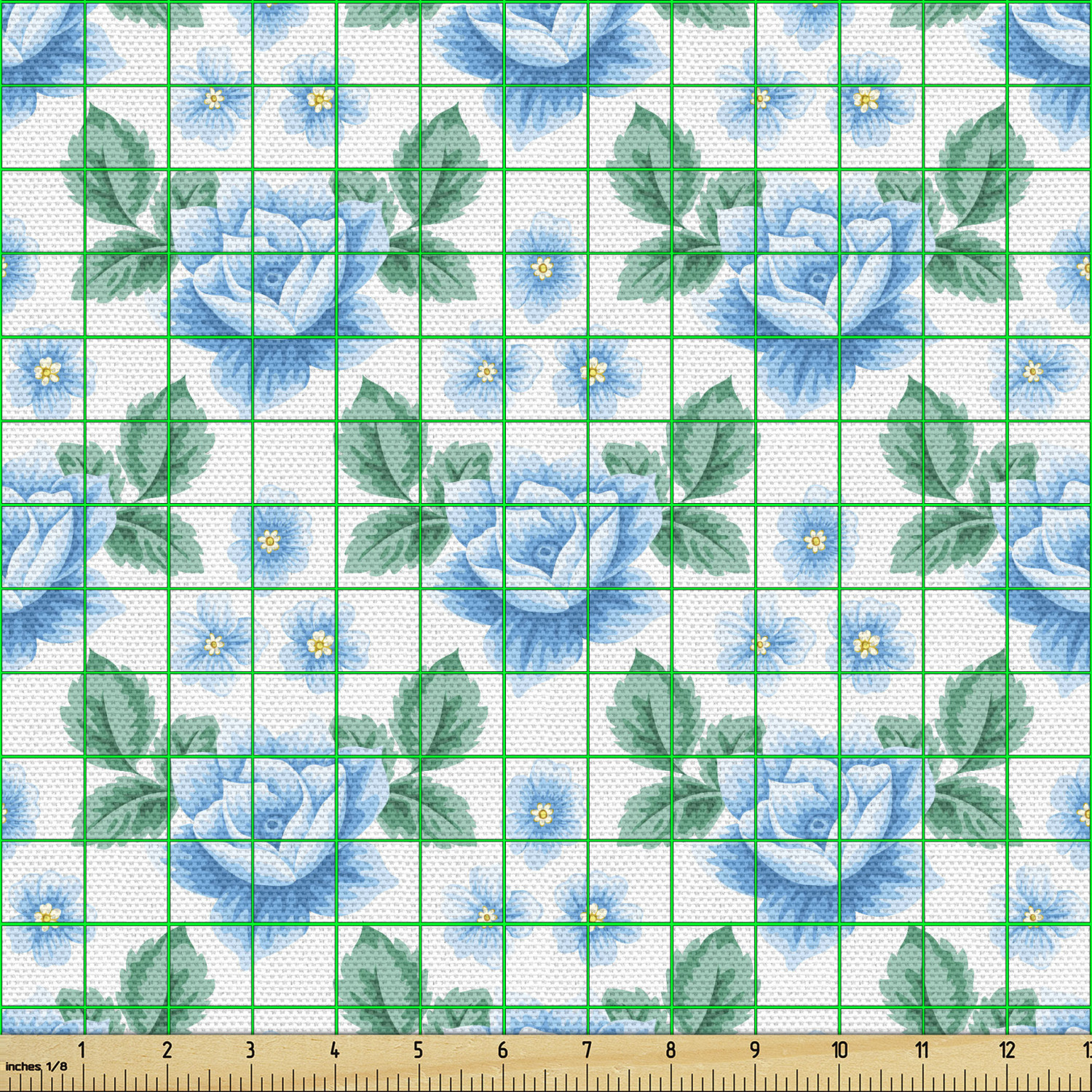 Ambesonne Rose Fabric by the Yard Decorative Upholstery Home Accents - Picture 142 of 164
