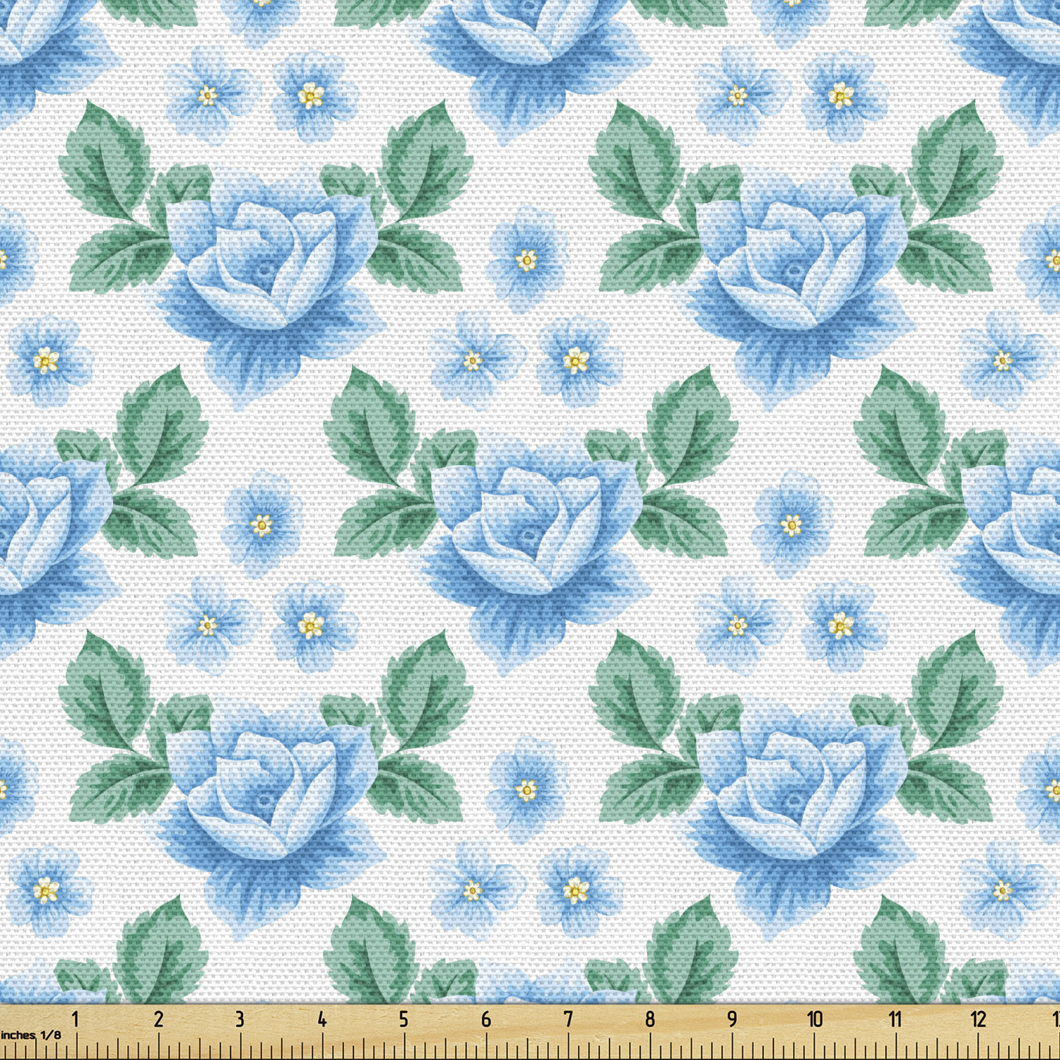 Ambesonne Rose Fabric by the Yard Decorative Upholstery Home Accents - Picture 141 of 164