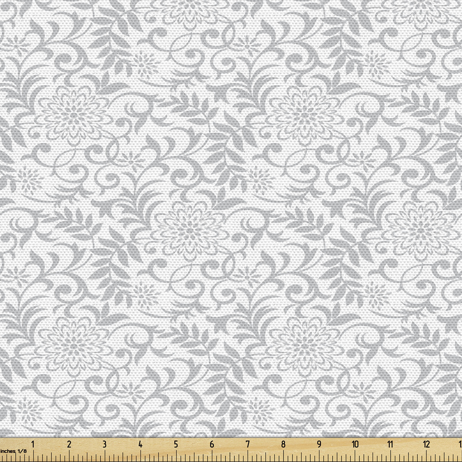 Ambesonne Floral Vintage Fabric by the Yard Decorative Upholstery Home Accents - Picture 105 of 164