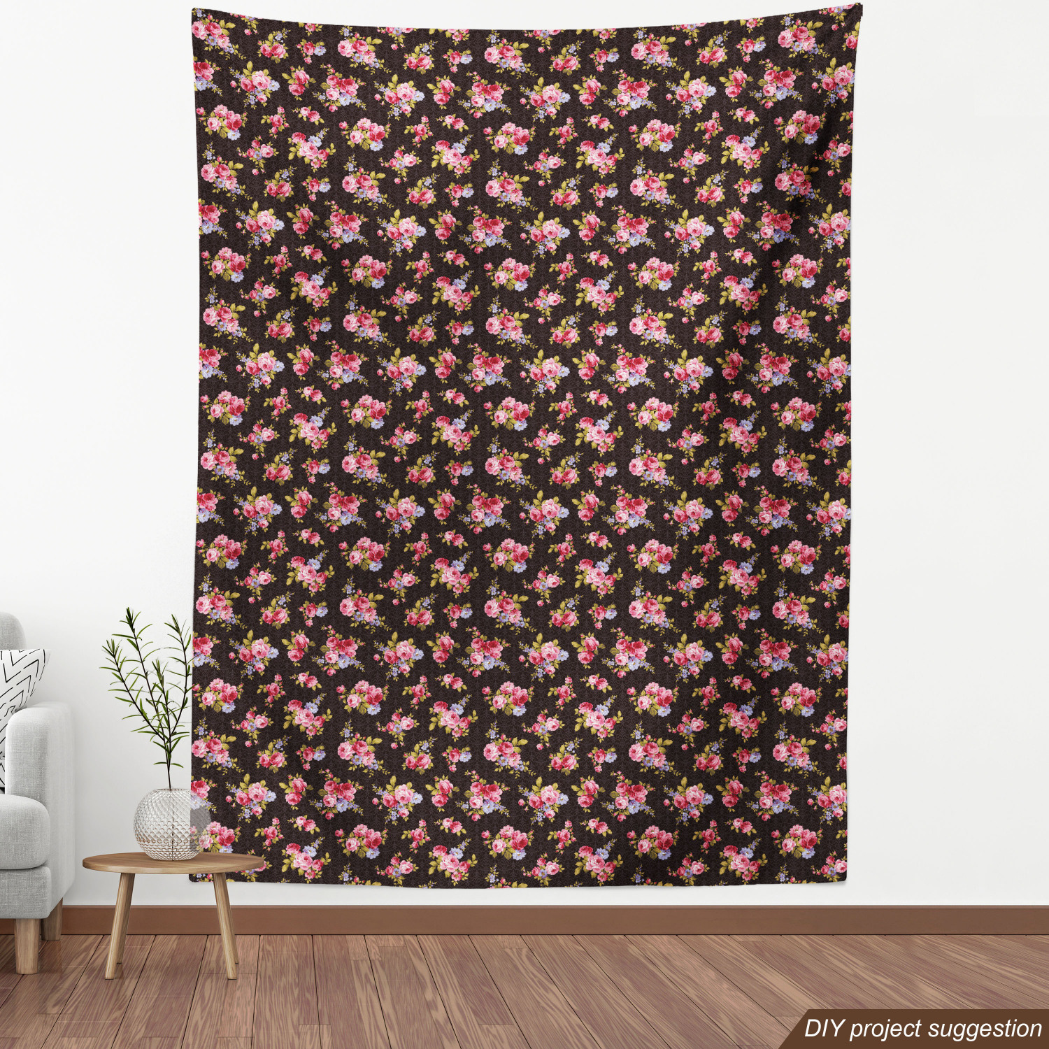 Ambesonne Rose Fabric by the Yard Decorative Upholstery Home Accents - Picture 148 of 164