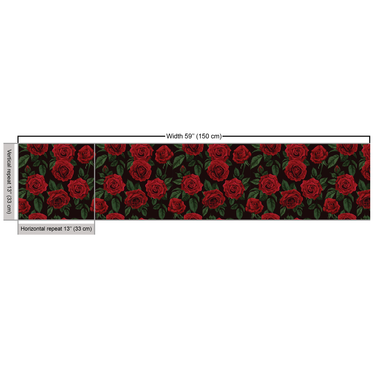 Ambesonne Rose Fabric by the Yard Decorative Upholstery Home Accents - Picture 75 of 164