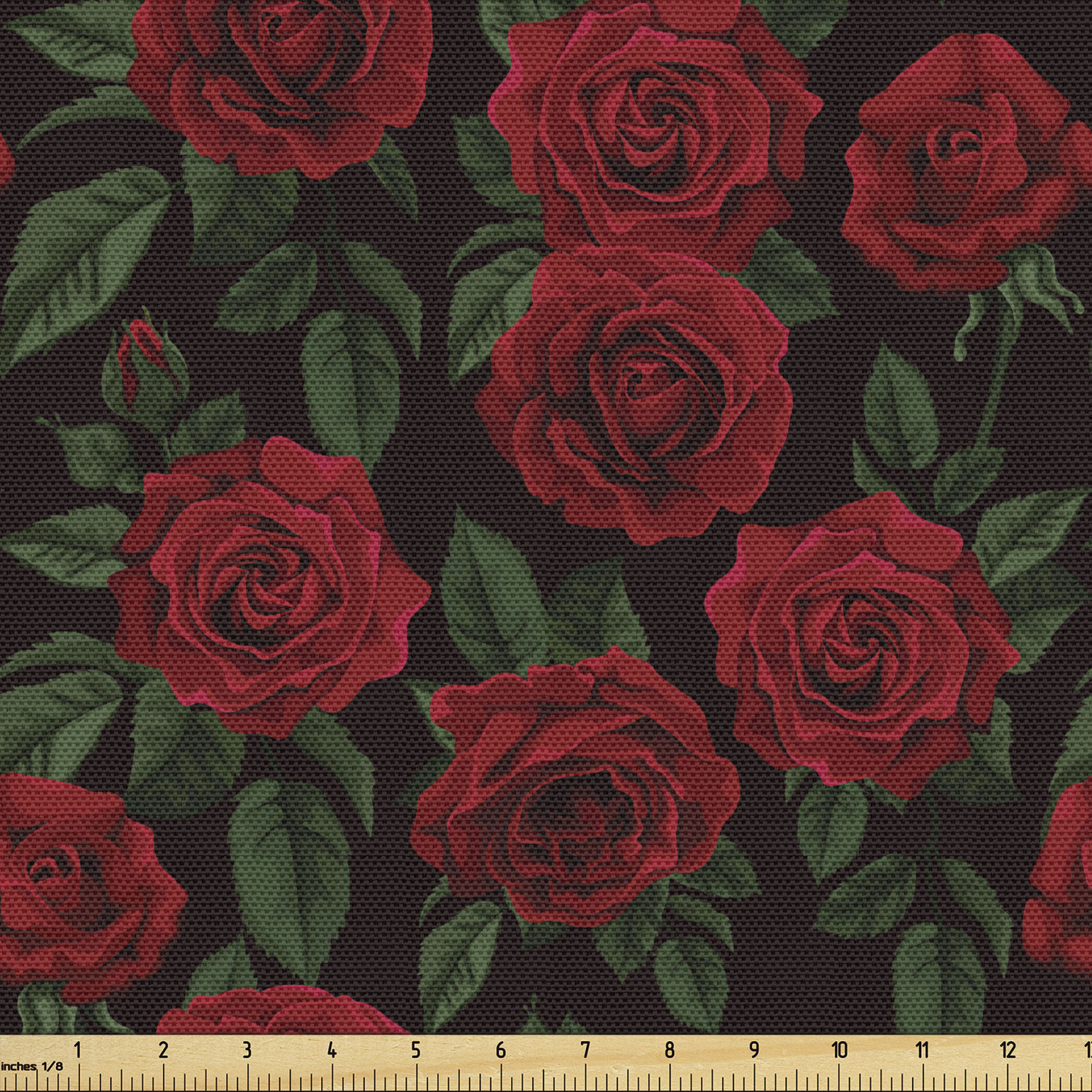 Ambesonne Rose Fabric by the Yard Decorative Upholstery Home Accents - Picture 73 of 164