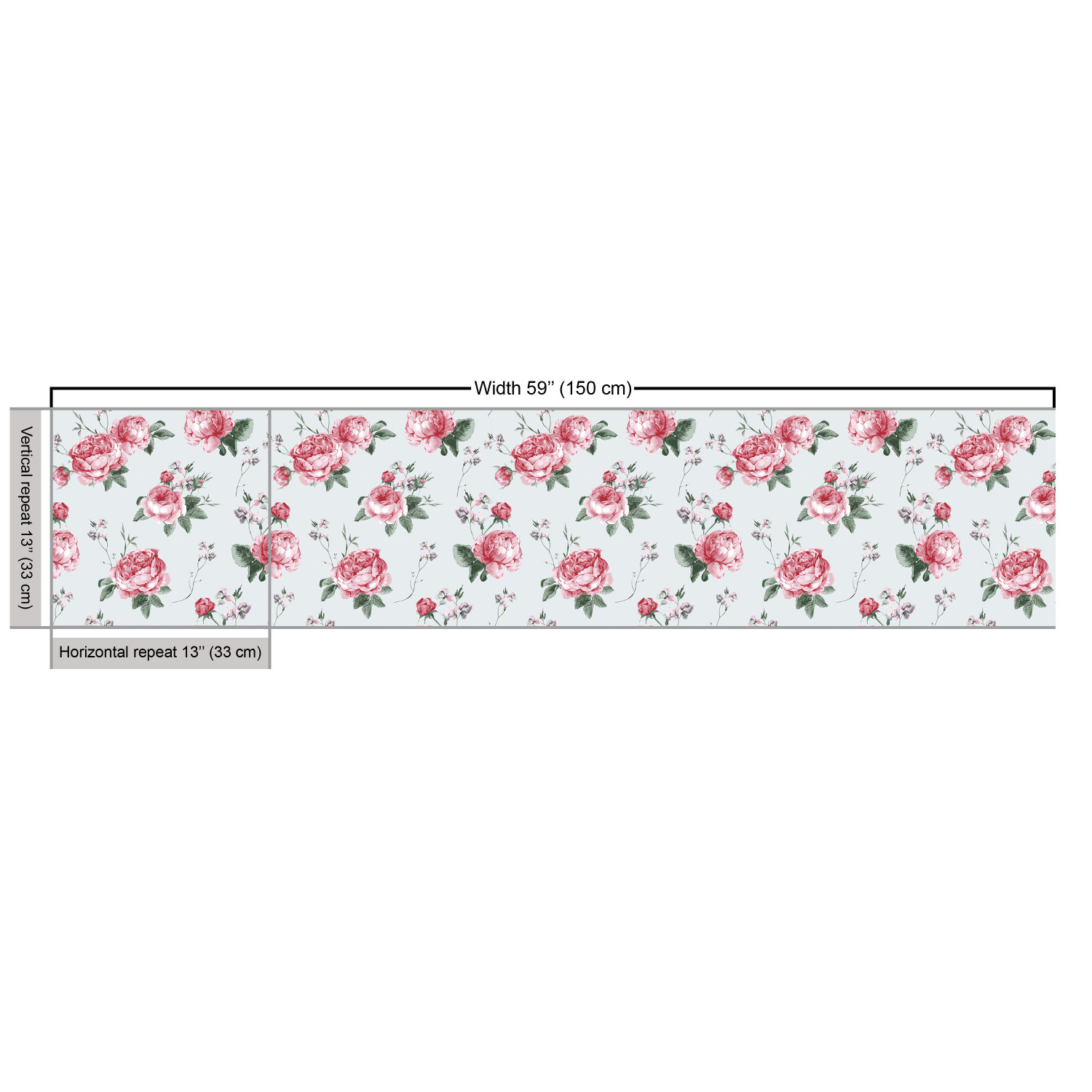 Ambesonne Rose Fabric by the Yard Decorative Upholstery Home Accents - Picture 67 of 164