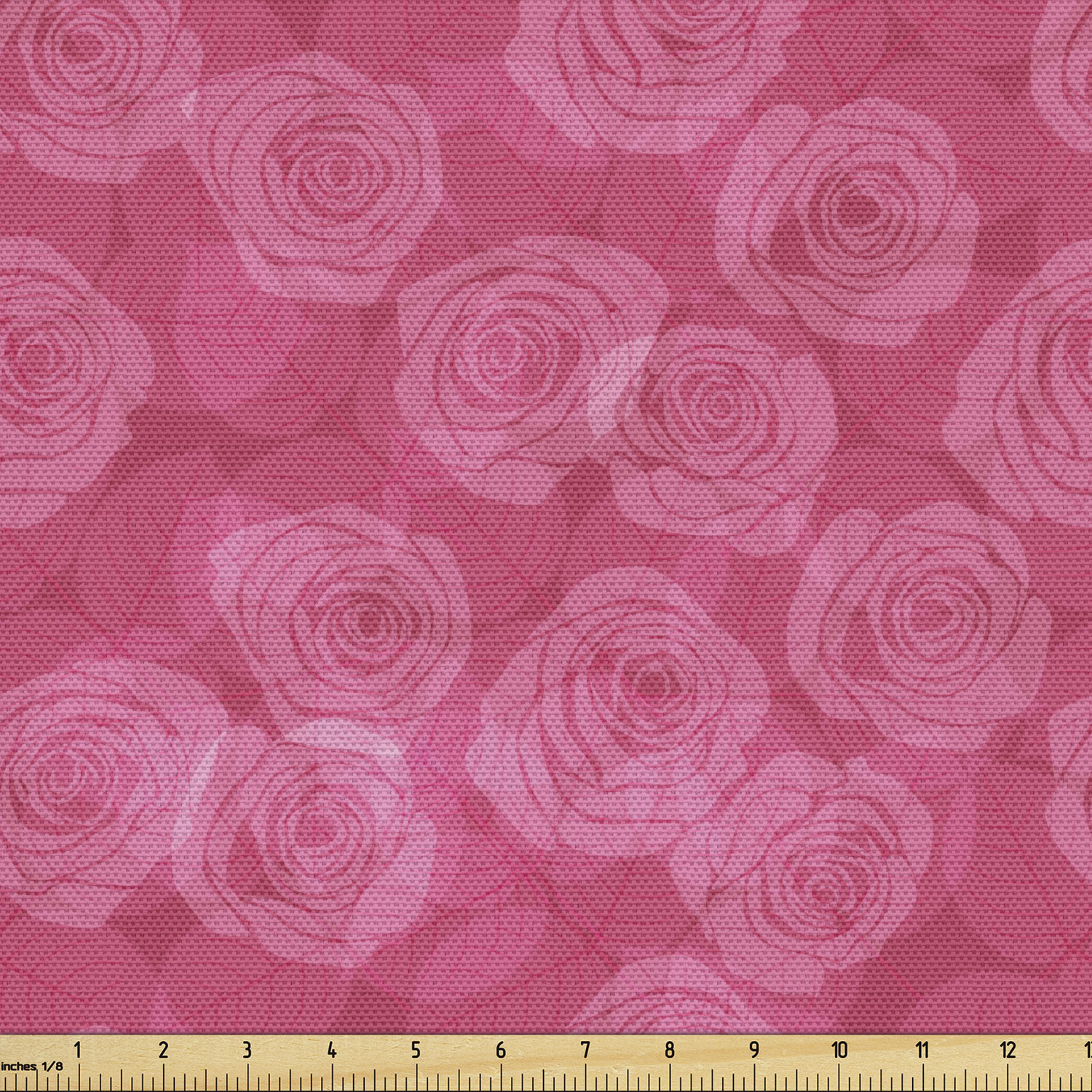 Ambesonne Rose Fabric by the Yard Decorative Upholstery Home Accents - Picture 117 of 164