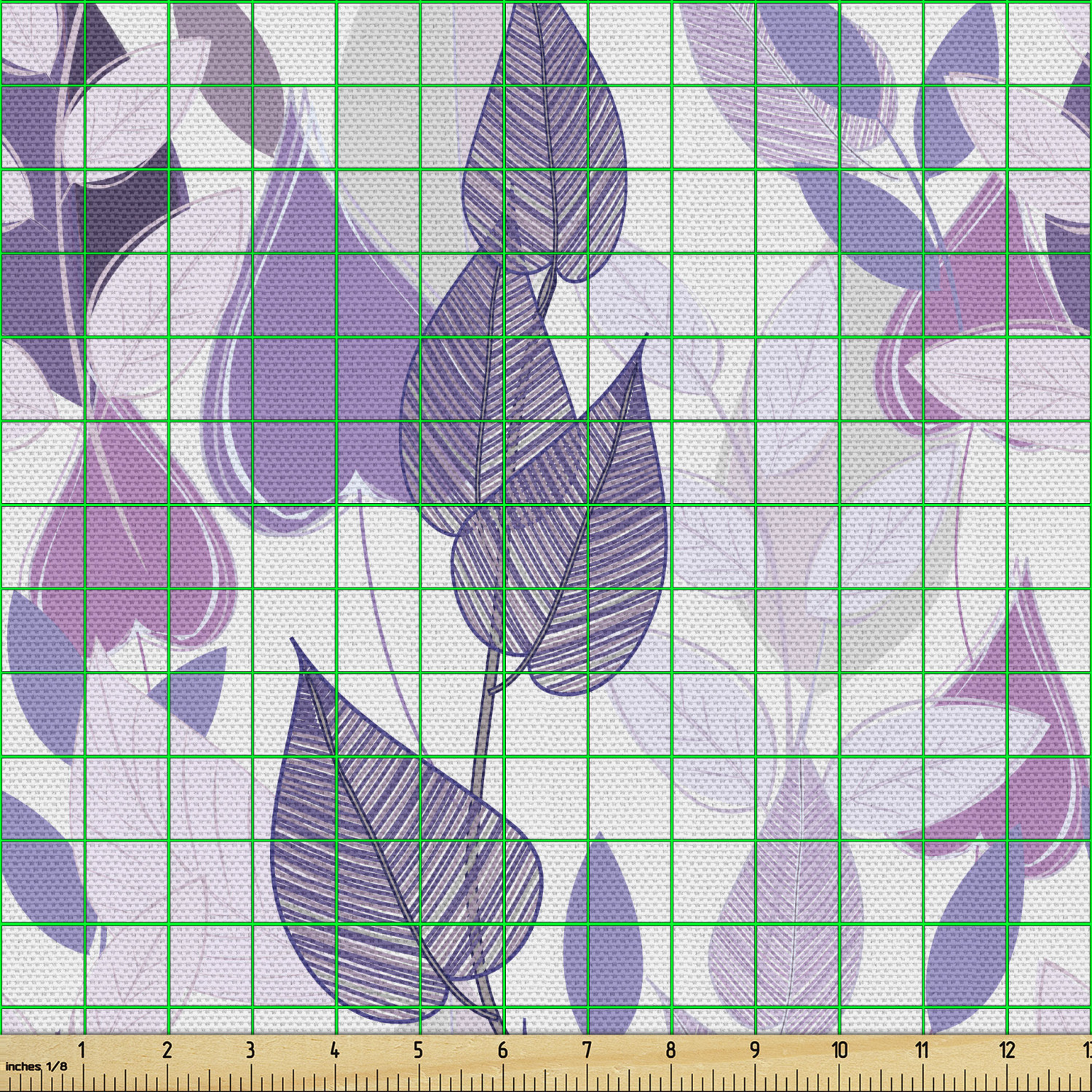 Ambesonne Floral Vintage Fabric by the Yard Decorative Upholstery Home Accents - Picture 78 of 164