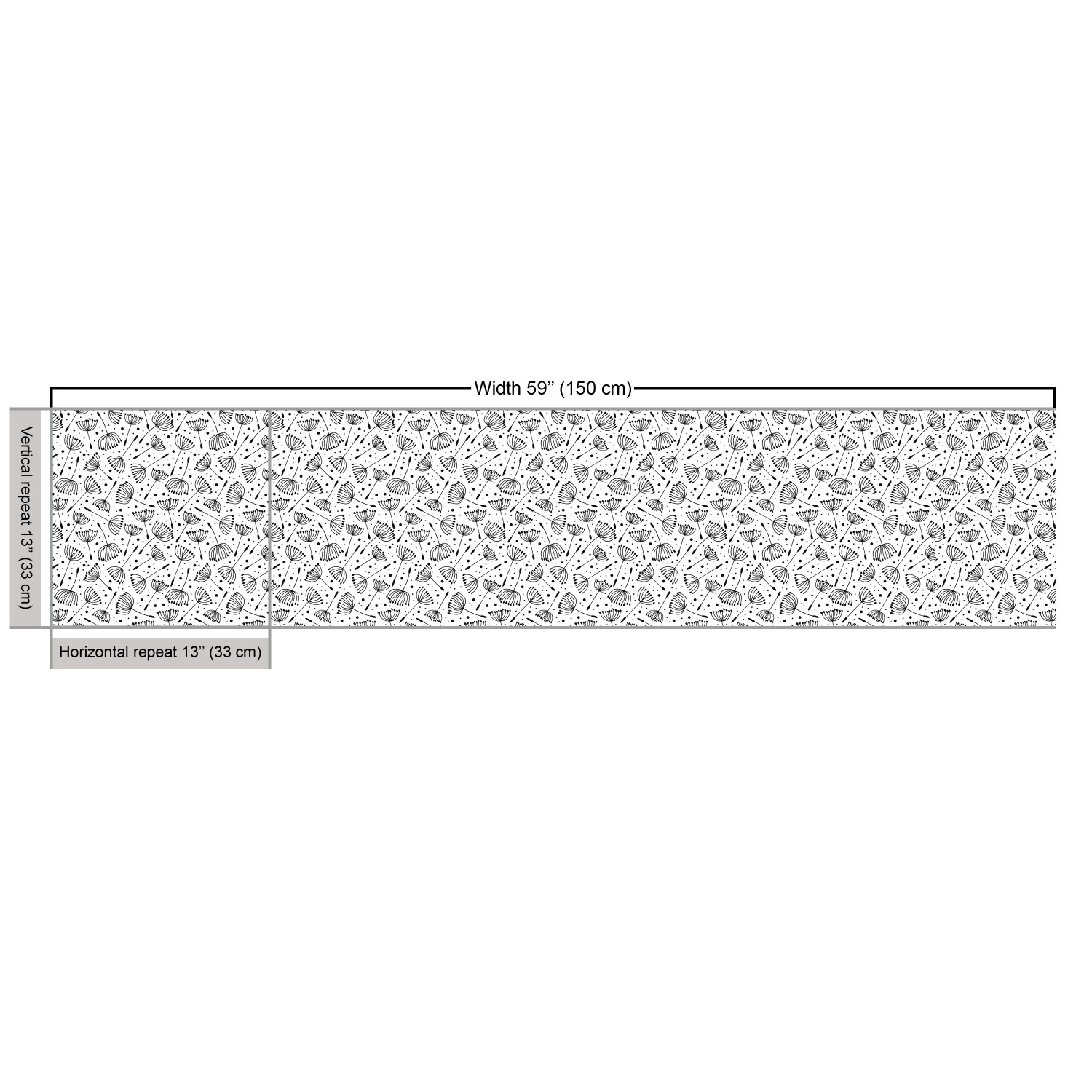 Ambesonne Floral Vintage Fabric by the Yard Decorative Upholstery Home Accents - Picture 59 of 164