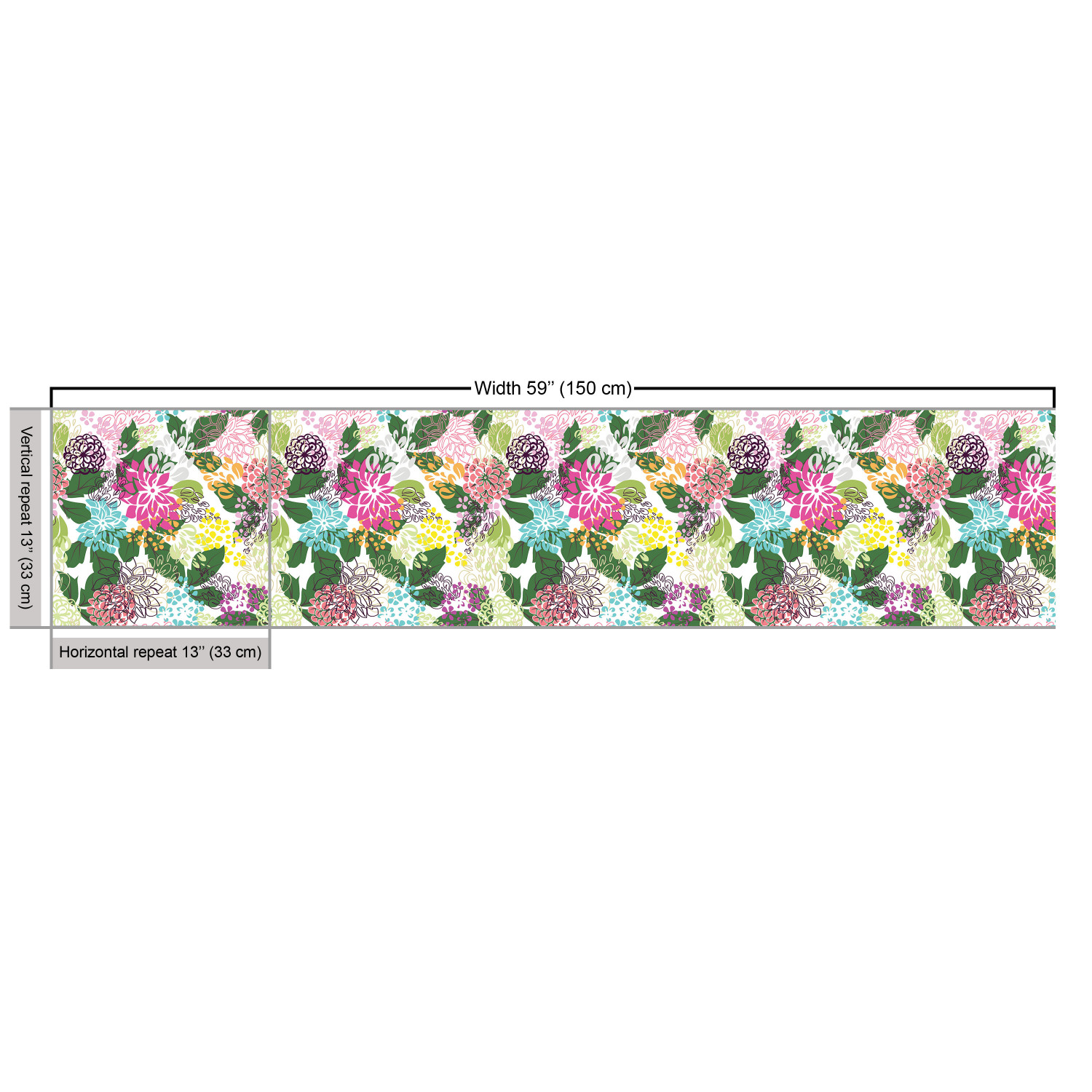 Ambesonne Floral Vintage Fabric by the Yard Decorative Upholstery Home Accents - Picture 23 of 164