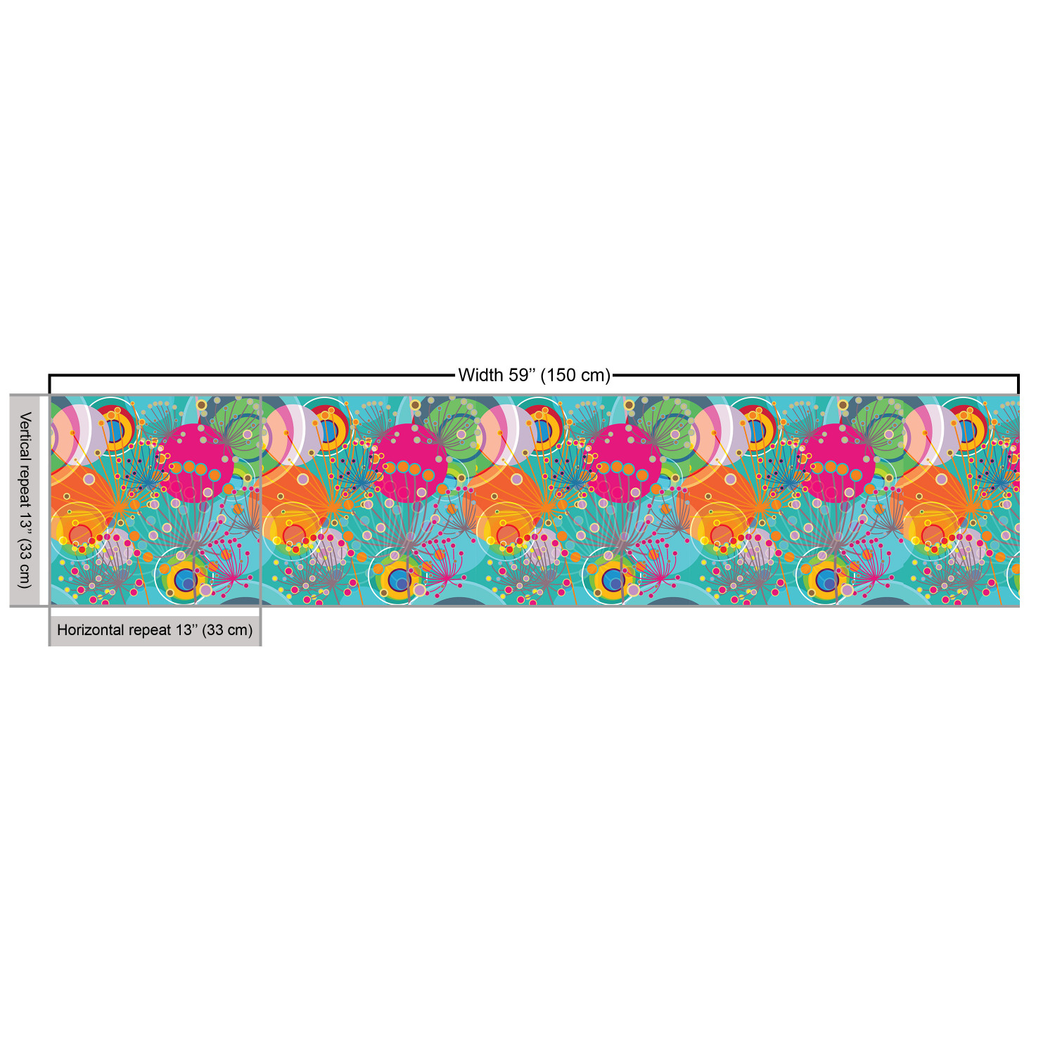 Ambesonne Floral Vintage Fabric by the Yard Decorative Upholstery Home Accents - Picture 63 of 164