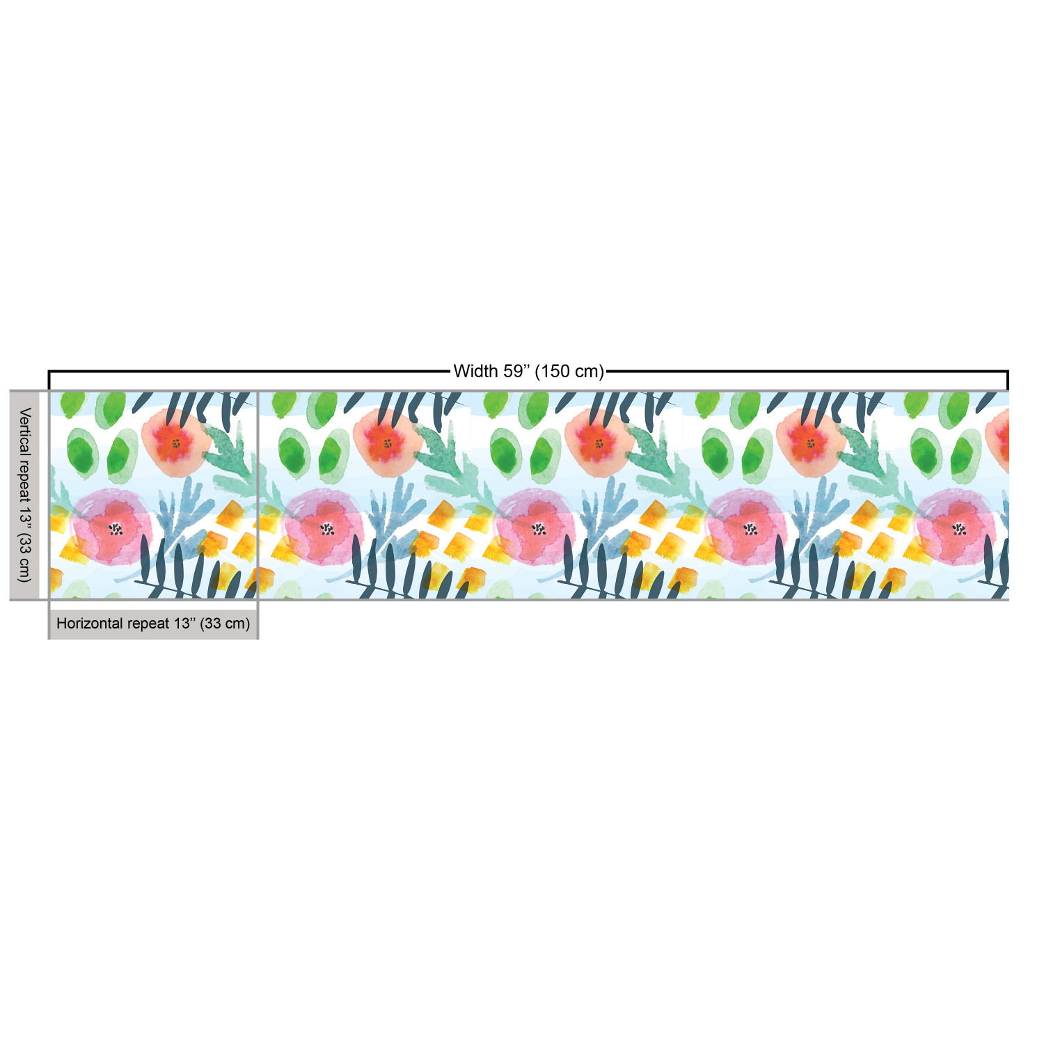 Ambesonne Floral Vintage Fabric by the Yard Decorative Upholstery Home Accents - Picture 95 of 164