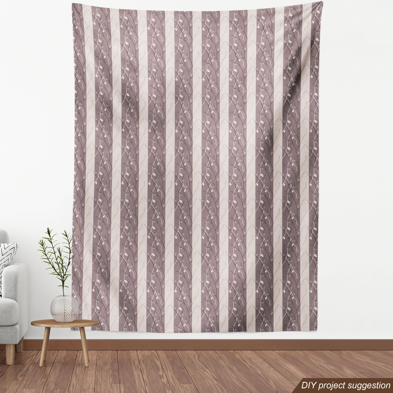 Ambesonne Floral Vintage Fabric by the Yard Decorative Upholstery Home Accents - Picture 68 of 164