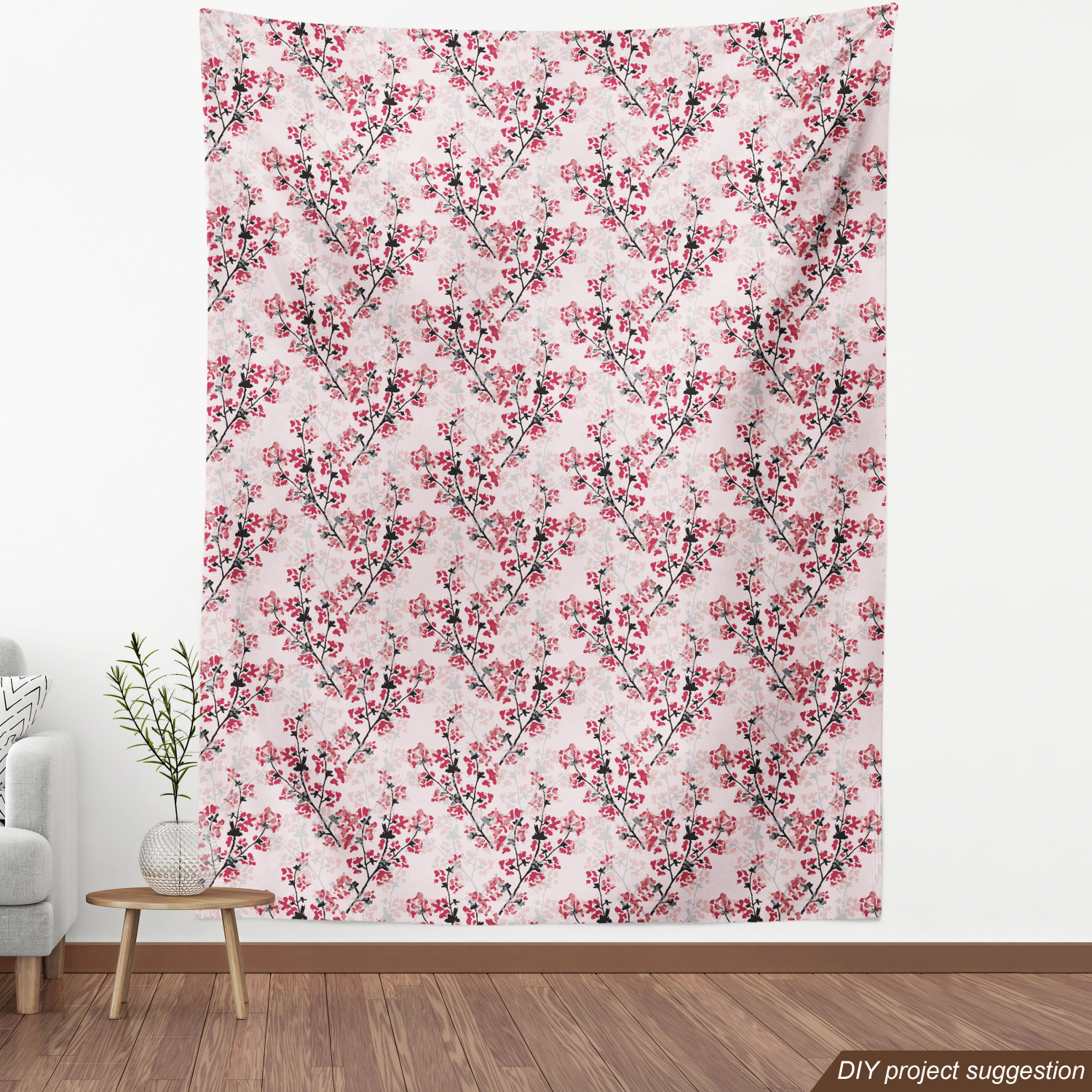 Ambesonne Floral Vintage Fabric by the Yard Decorative Upholstery Home Accents - Picture 100 of 164