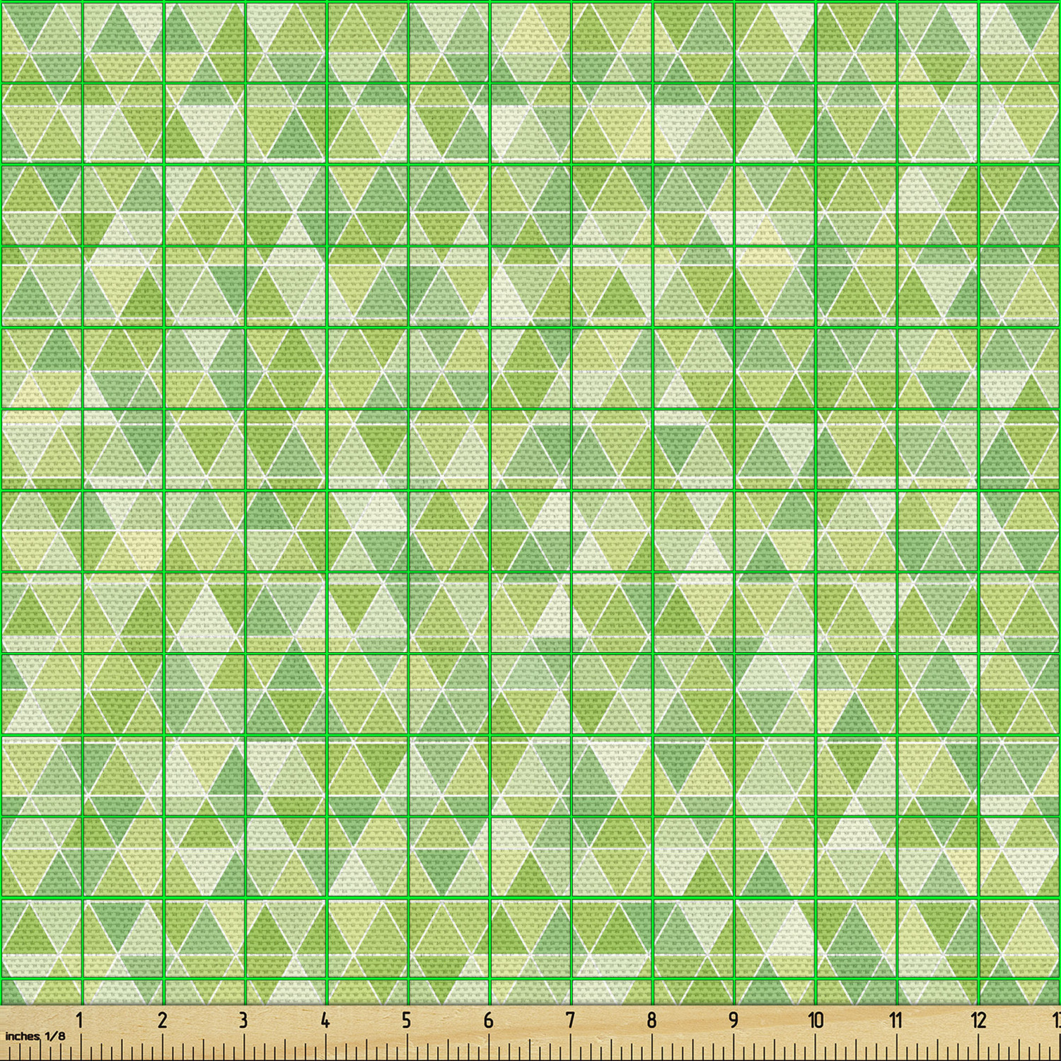 Acentos para el hogar tapicería decorativa de tela verde Ambesonne - Imagen 146 de 164