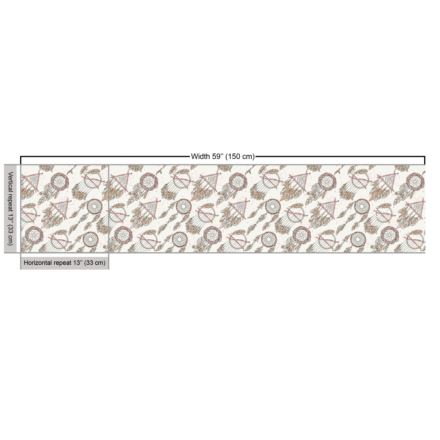 Ambesonne Feather Fabric by the Yard Decorative Upholstery Home Accents - Picture 87 of 160
