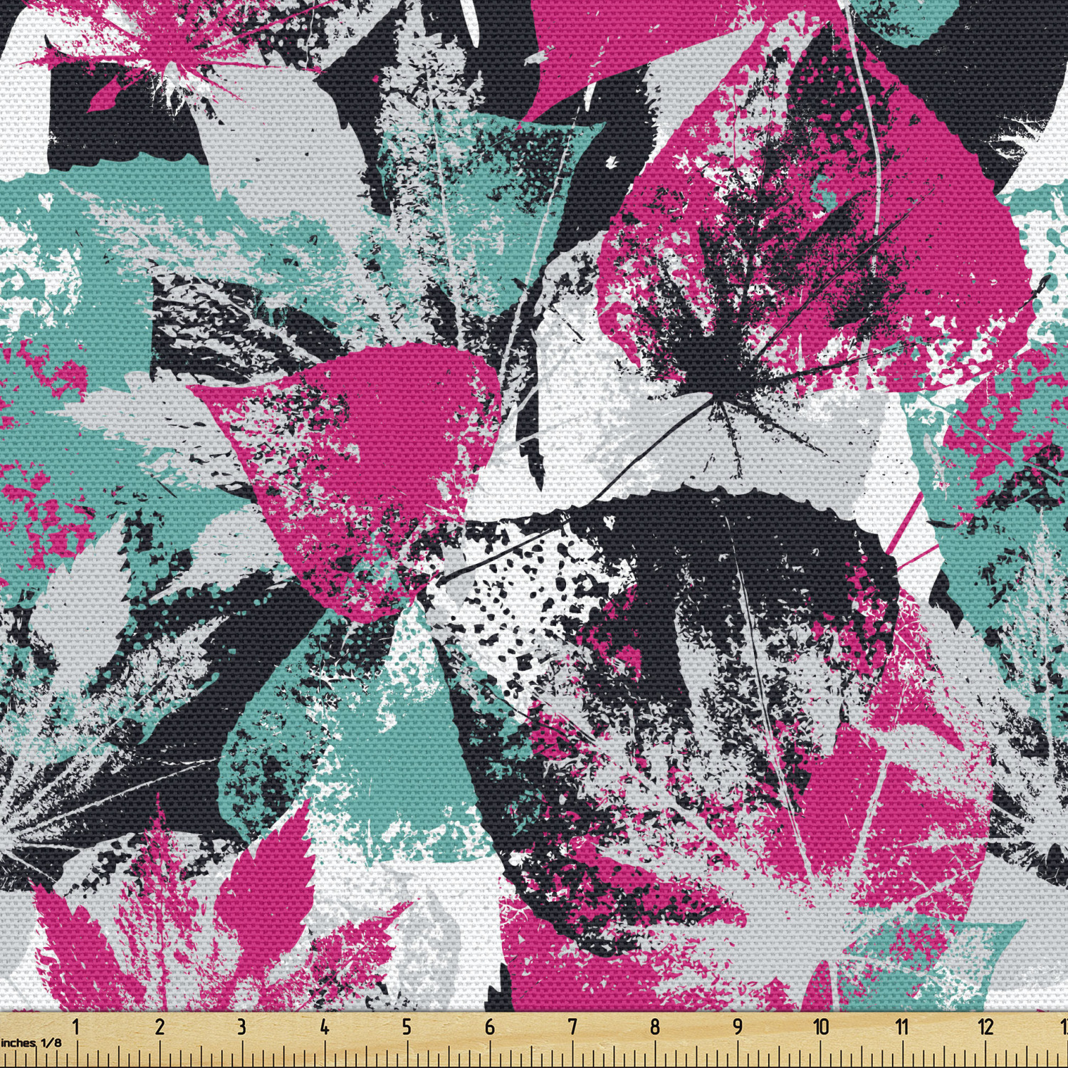 Ambesonne Grunge Fabric by the Yard Decorative Upholstery Home Accents - Picture 101 of 164