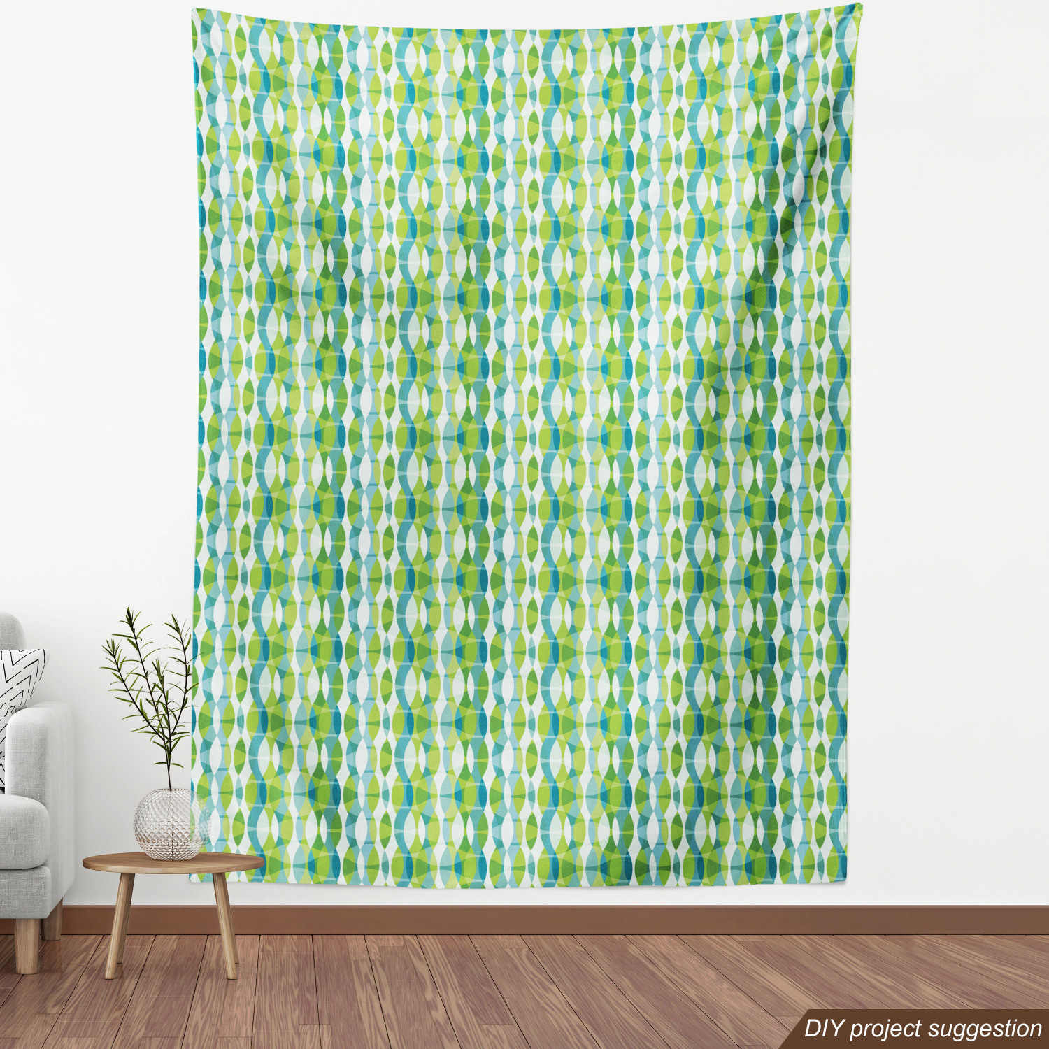 Ambesonne Grunge Fabric by the Yard Decorative Upholstery Home Accents - Picture 68 of 164