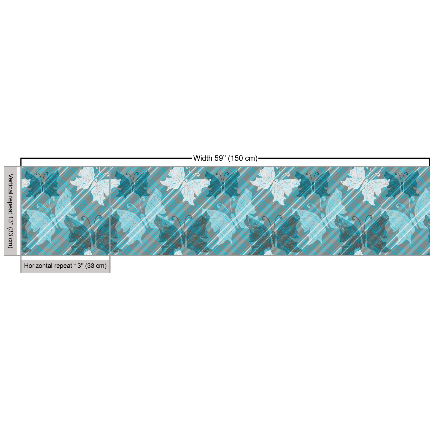 Ambesonne Grunge Fabric by the Yard Decorative Upholstery Home Accents - Picture 31 of 164