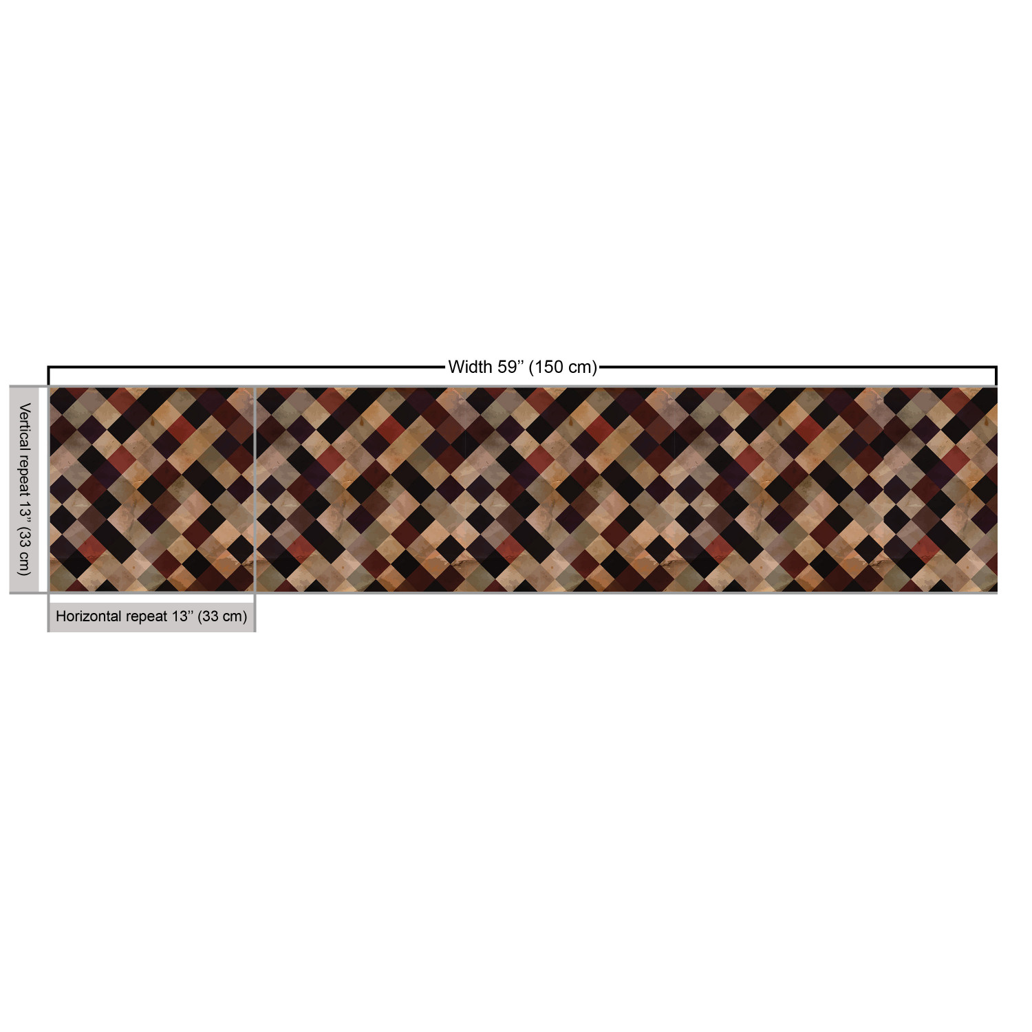 Ambesonne Grunge Fabric by the Yard Decorative Upholstery Home Accents - Picture 7 of 164