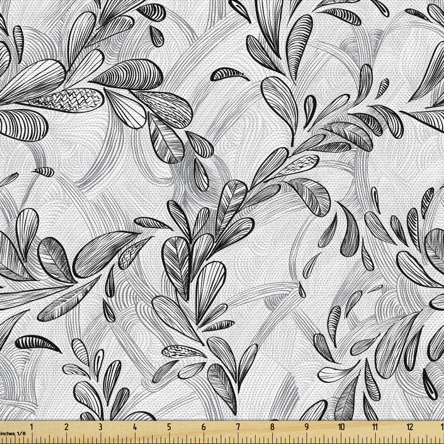 Ambesonne Grunge Fabric by the Yard Decorative Upholstery Home Accents - Picture 89 of 164