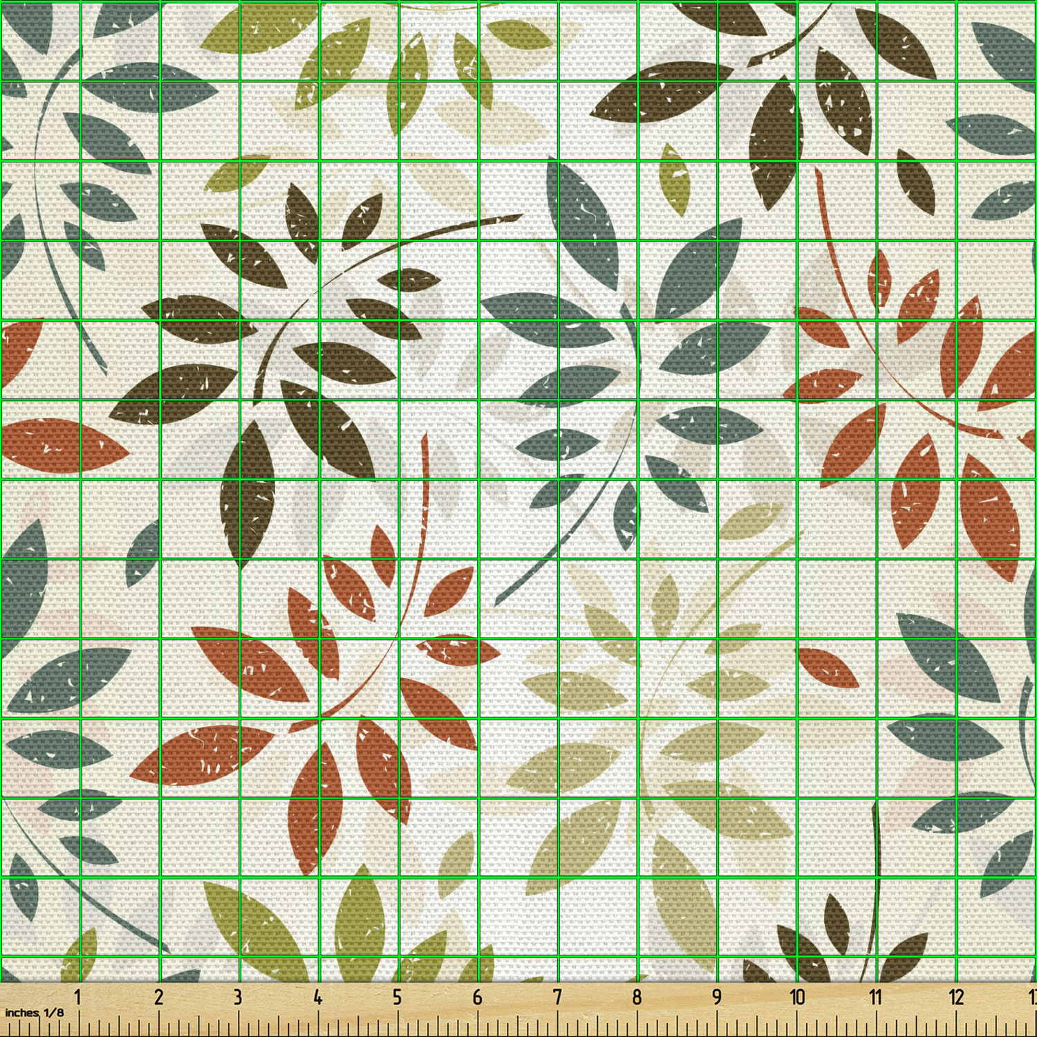 Ambesonne Grunge Fabric by the Yard Decorative Upholstery Home Accents - Picture 154 of 164